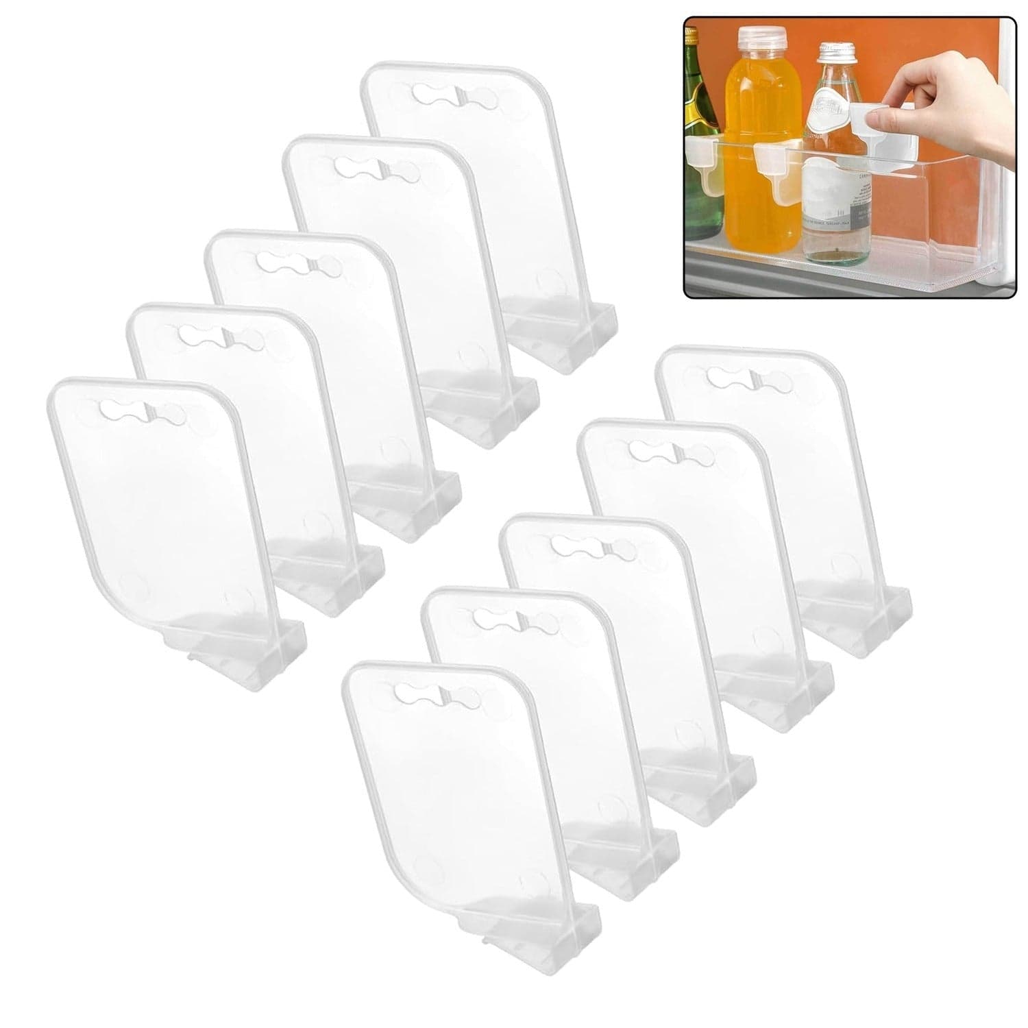 Plastic Storage Baskets Space allocator thumbnail 1