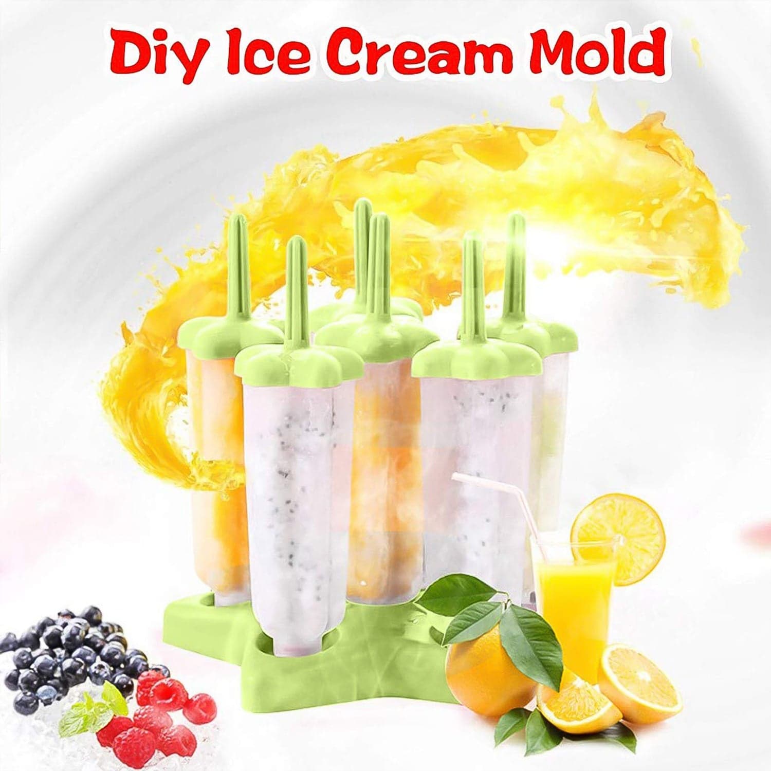 Plastic Ice Cream Molds with Lid (1 Set / 6 Pc) thumbnail 4