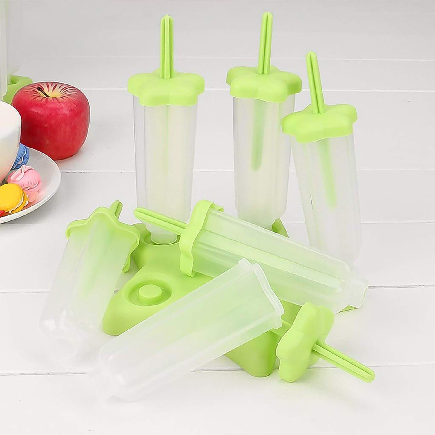 Plastic Ice Cream Molds with Lid (1 Set / 6 Pc) thumbnail 7