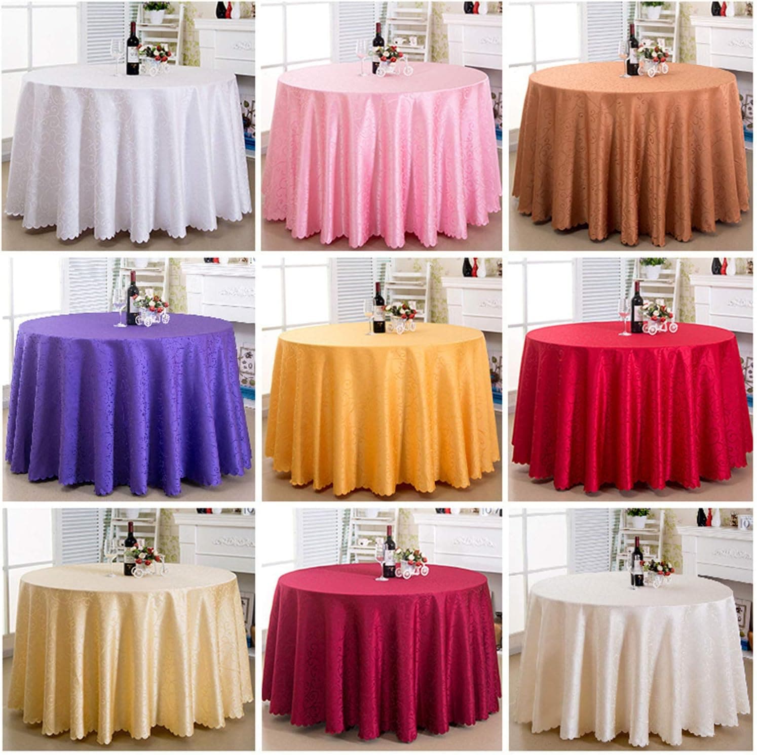 Reusable Table Cloth / Cover for Dining Picnic (160—140 Cm / 1 Pc) thumbnail 4