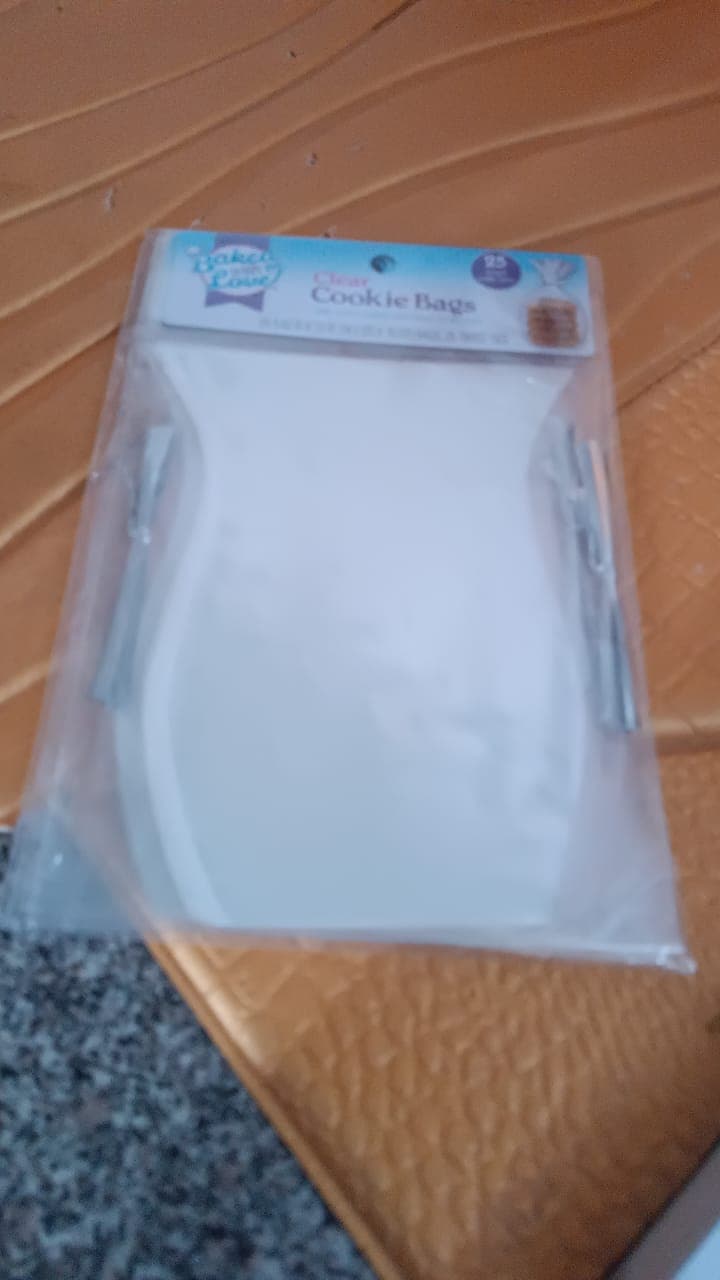 Clear Cookie Bags, Gift Bag Clear Flat Treat Bags (25 Pcs Set) thumbnail 7