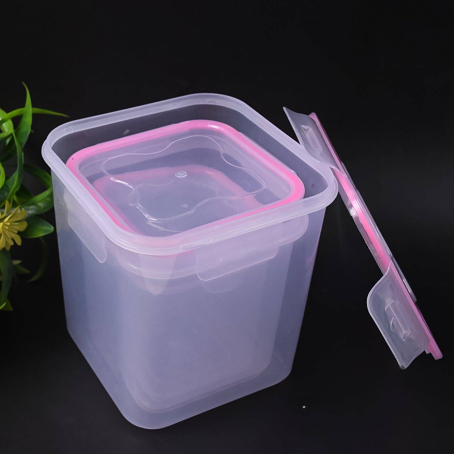 Kitchen Storage Container Set Of 3 Pcs (1500, 1000, 500 ML) thumbnail 4