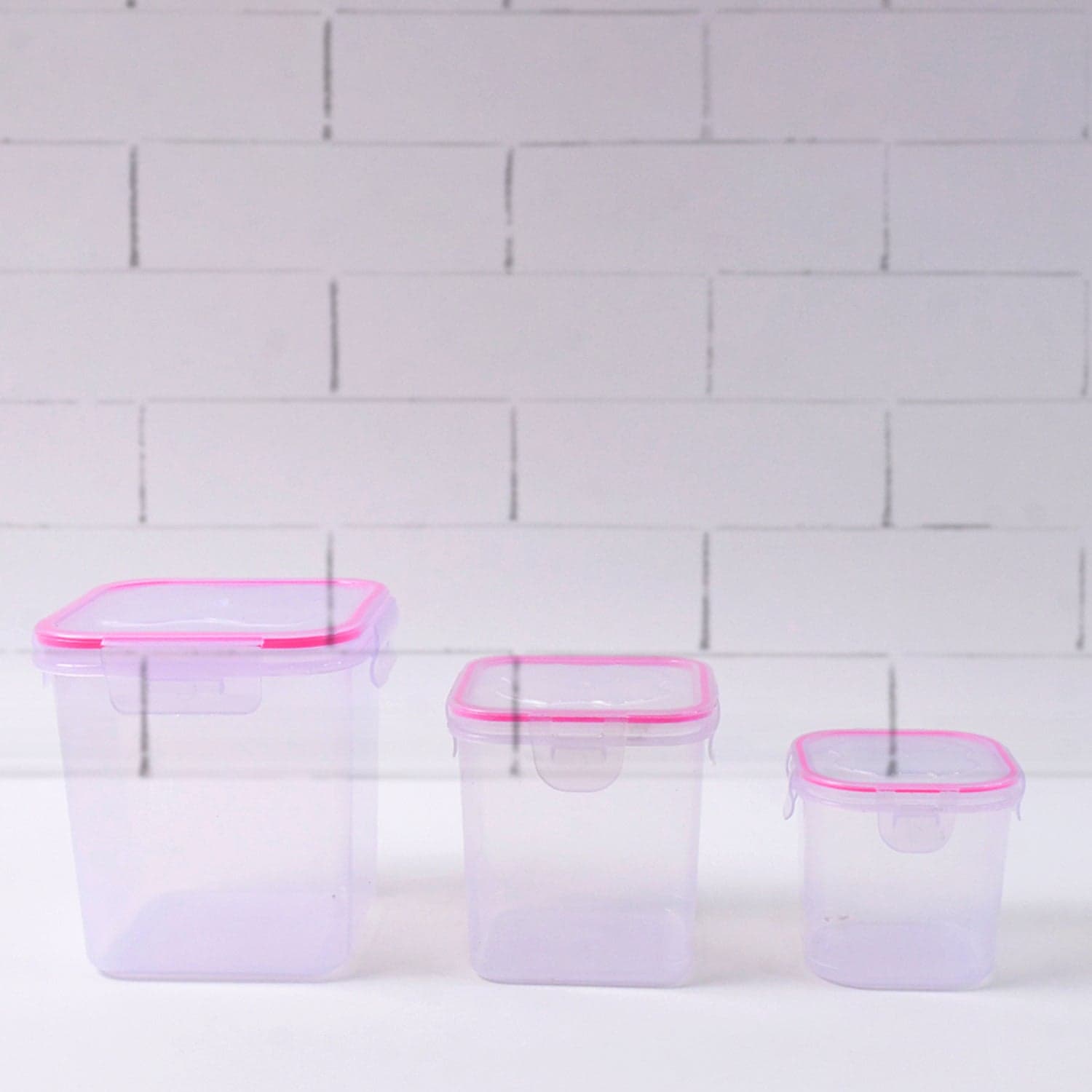 Kitchen Storage Container Set Of 3 Pcs (1500, 1000, 500 ML) thumbnail 8