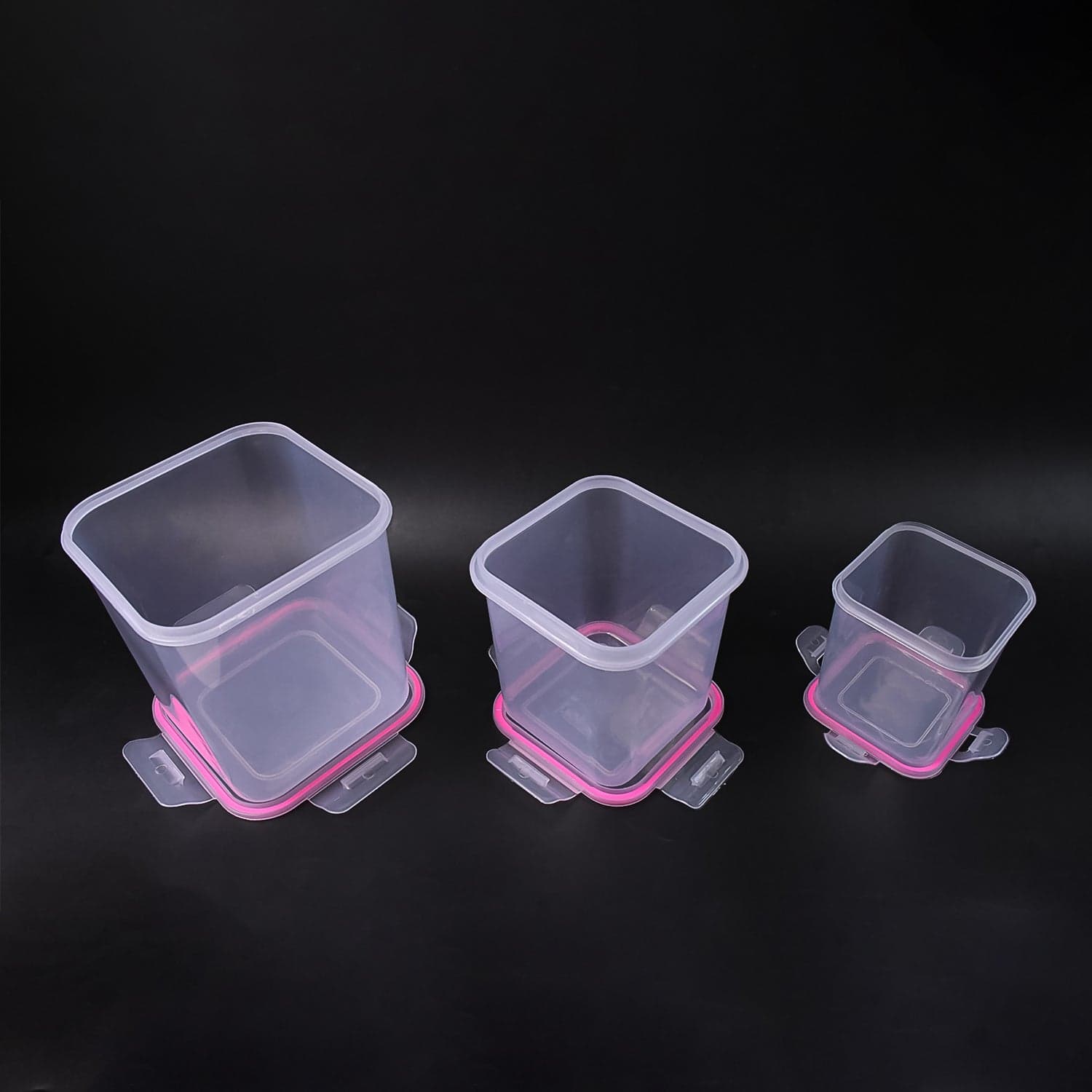 Kitchen Storage Container Set Of 3 Pcs (1500, 1000, 500 ML) thumbnail 9