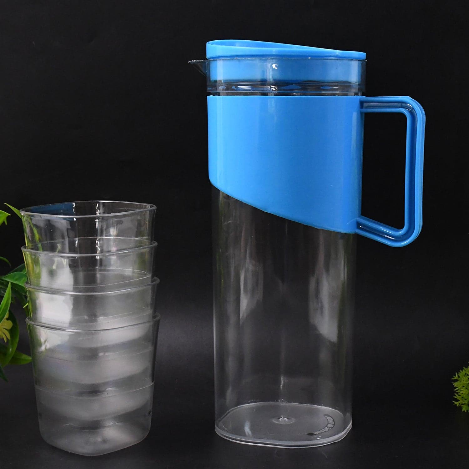 Transparent Stylish Premium Jug with Elegant Handle thumbnail 3