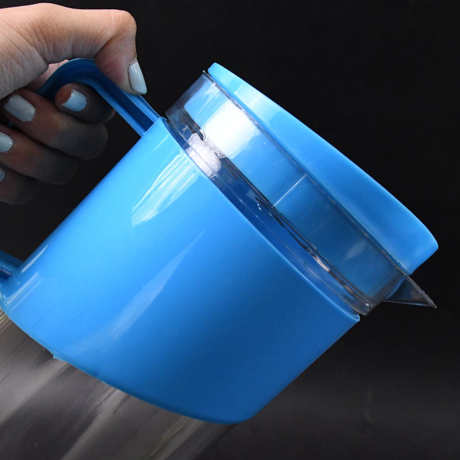 Transparent Stylish Premium Jug with Elegant Handle thumbnail 5