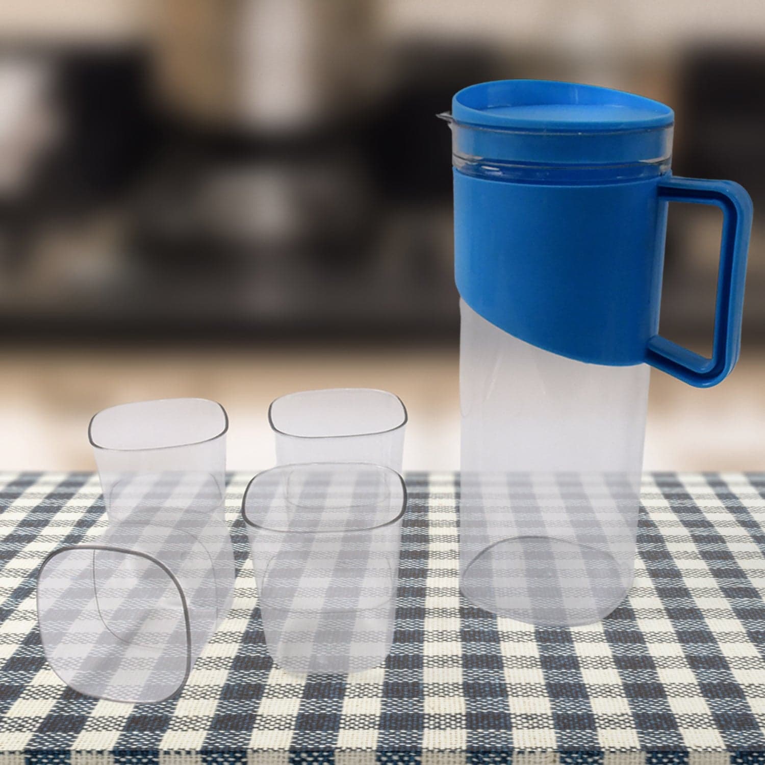 Transparent Stylish Premium Jug with Elegant Handle thumbnail 7