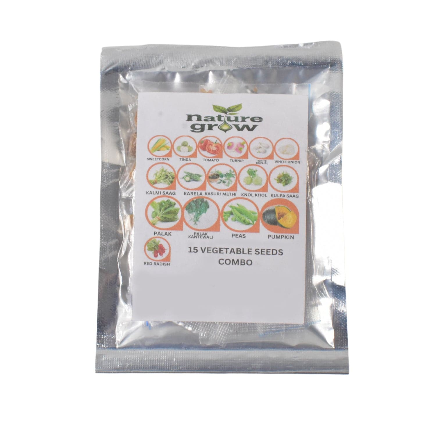 15 Varieties of Vegetable Seeds Combo (1 Pkt. / 15 Varieties) thumbnail 5