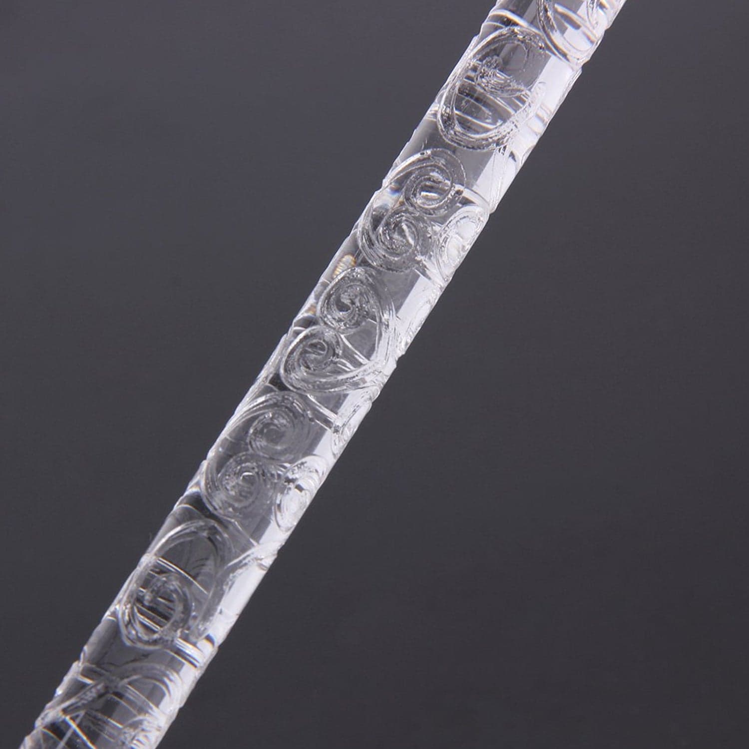 Textured Embossed Acrylic Rolling Pins Fondant Cake Decorating Tools (1 Pc) thumbnail 4