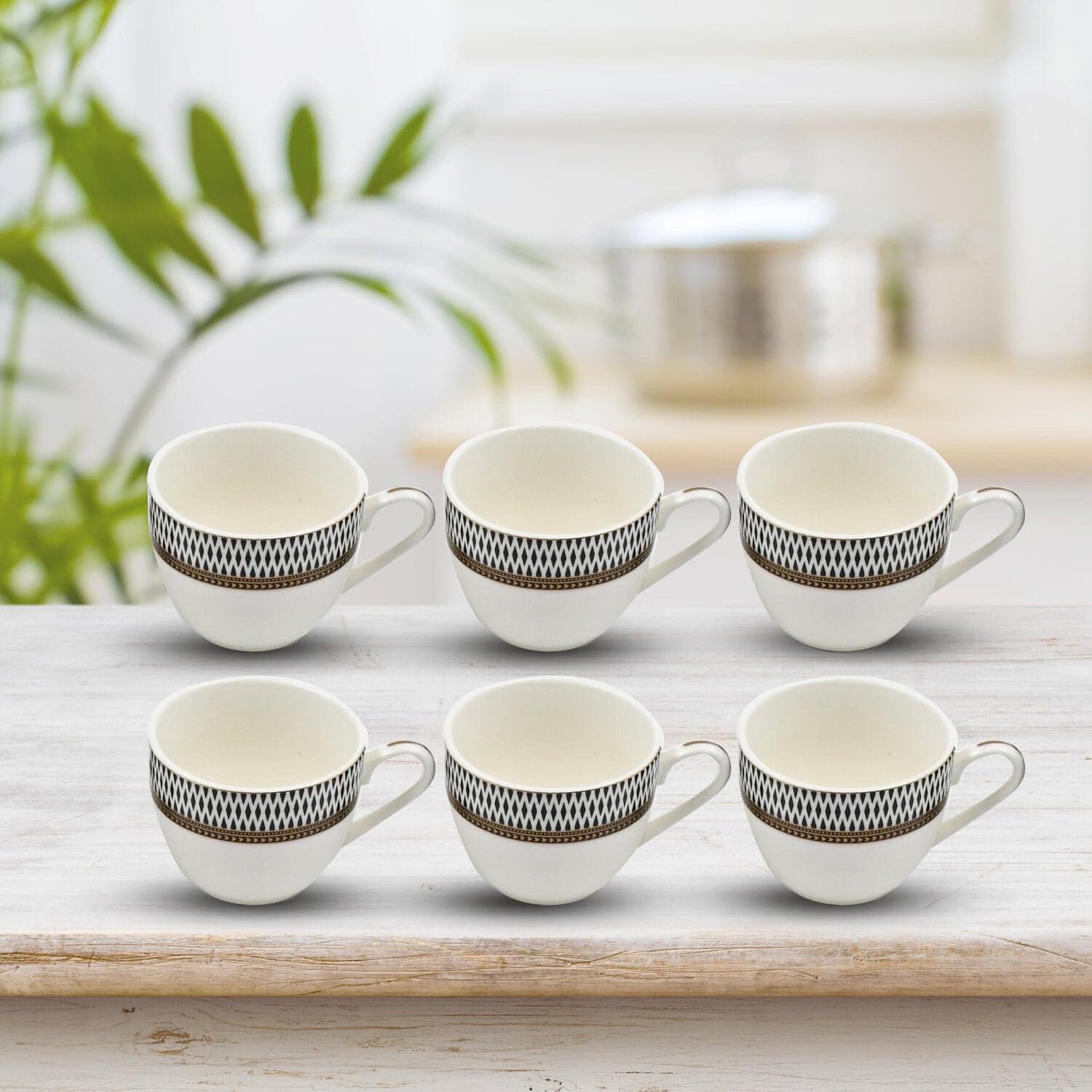 Ceramic Tea / cups and Saucer / Rakabi Set of 12 Pcs thumbnail 6