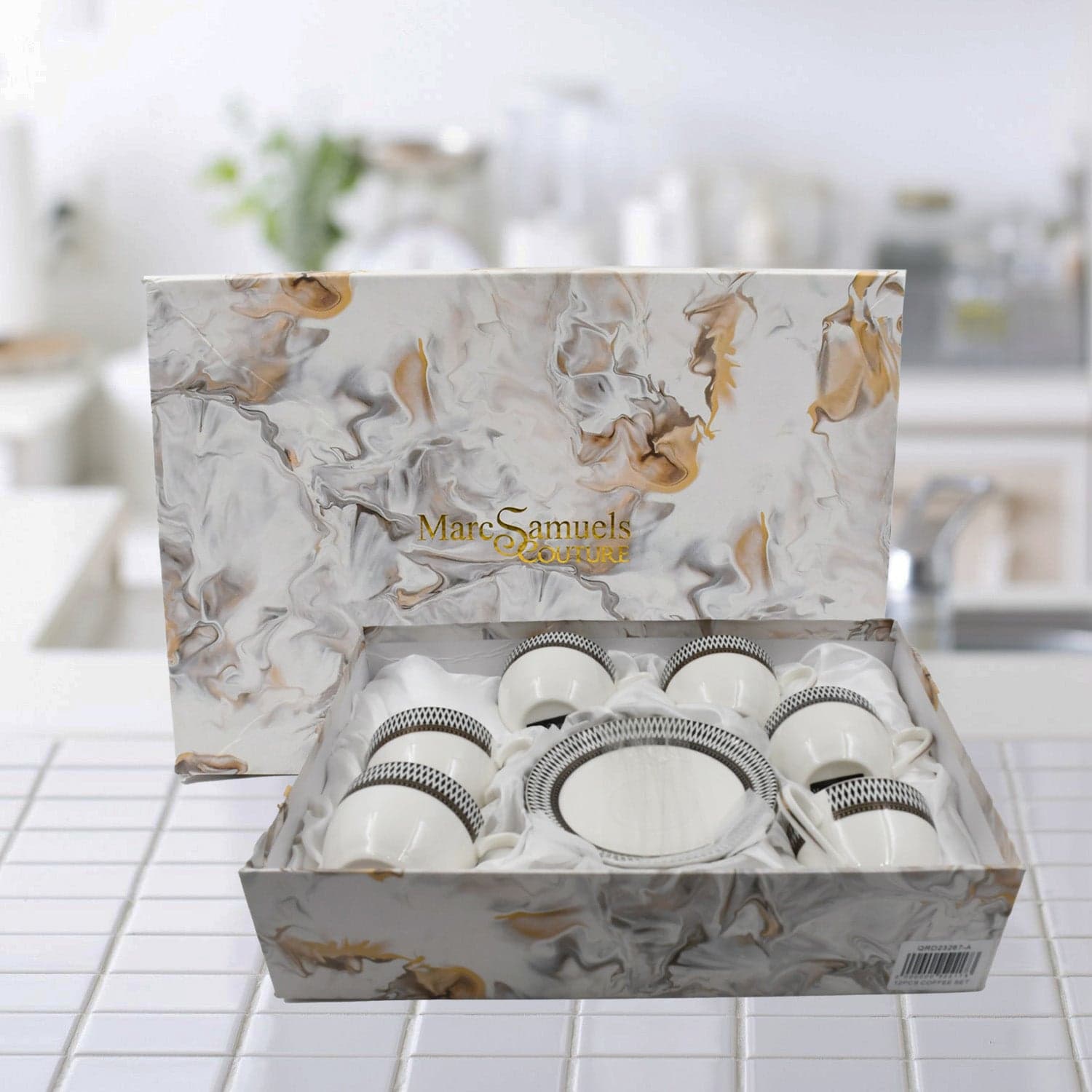 Ceramic Tea / cups and Saucer / Rakabi Set of 12 Pcs thumbnail 8