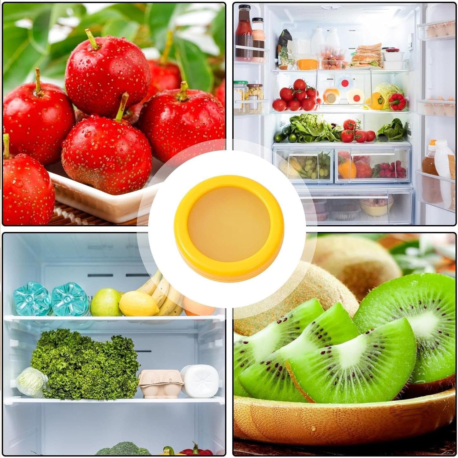 Vegetable Container Premium Fruits Saver Keeper (1 Pc / Yellow) thumbnail 6