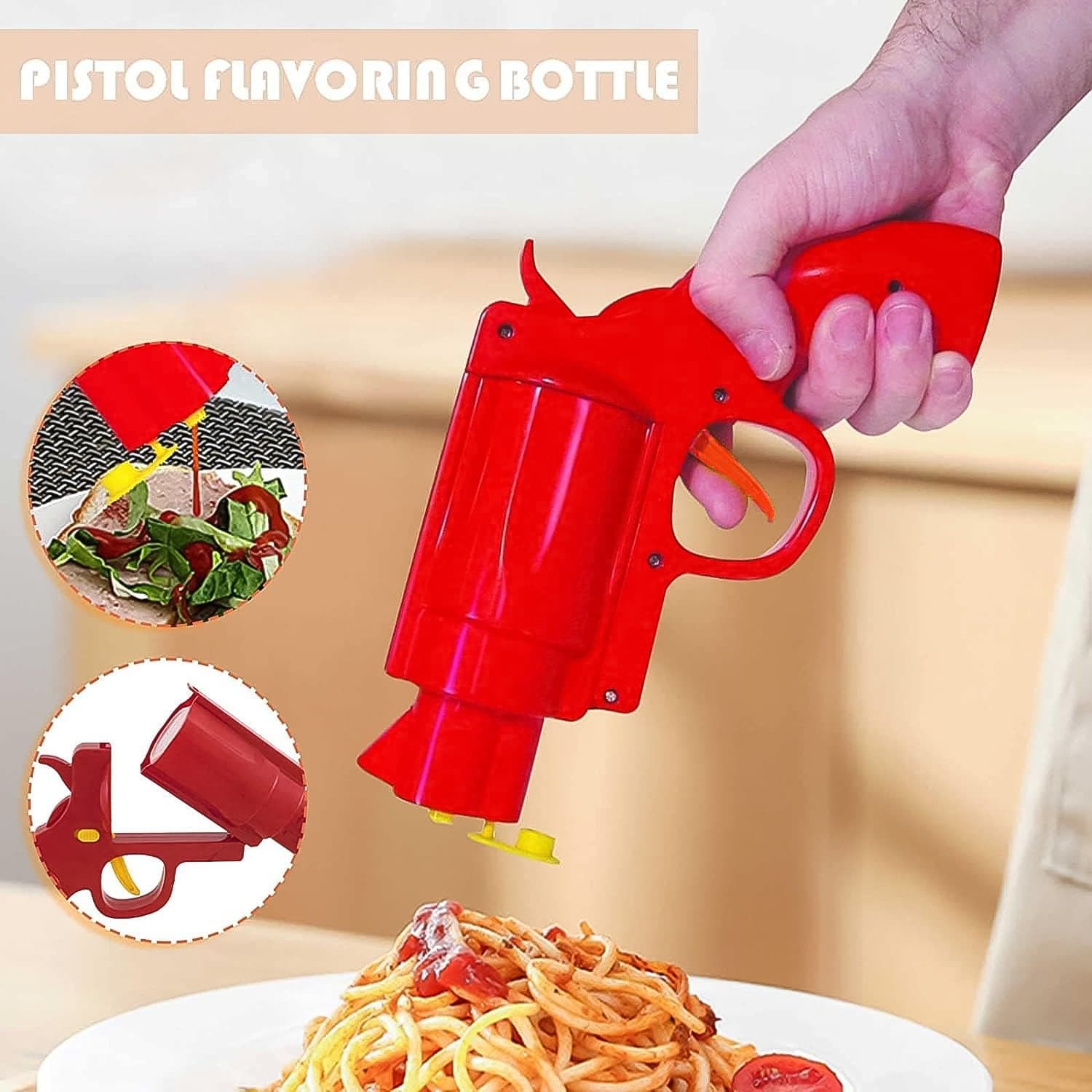 Ketchup Dispenser Mustard Bottle Gun (1 Pc) thumbnail 7