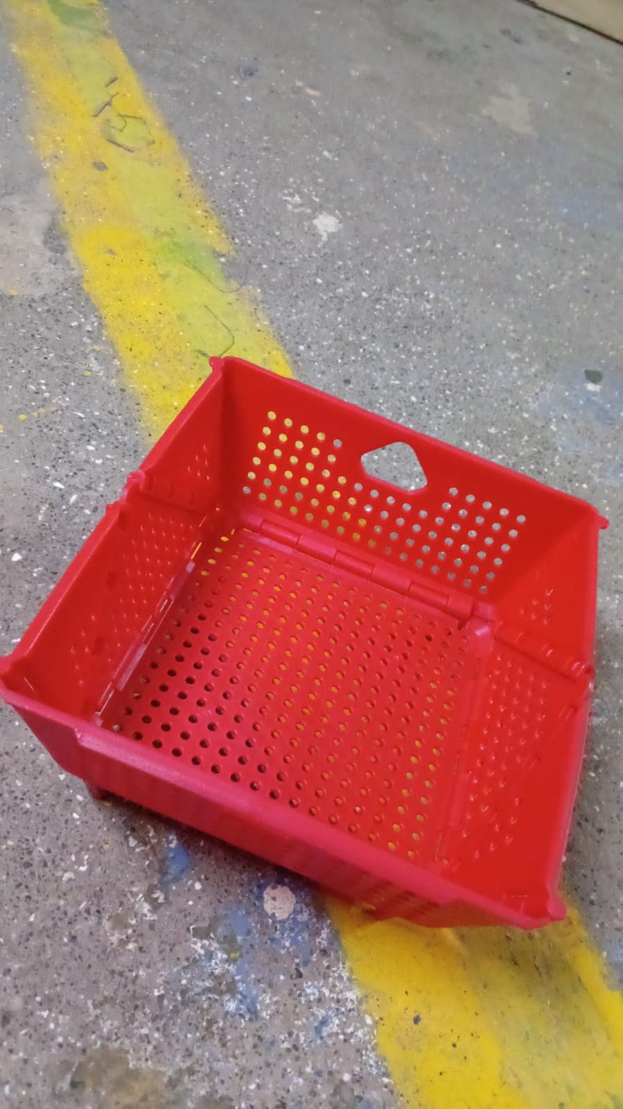 Flexi fold Storage Basket Box with Holes Ventilated Design (23—20 Cm / 1 Pc) thumbnail 7