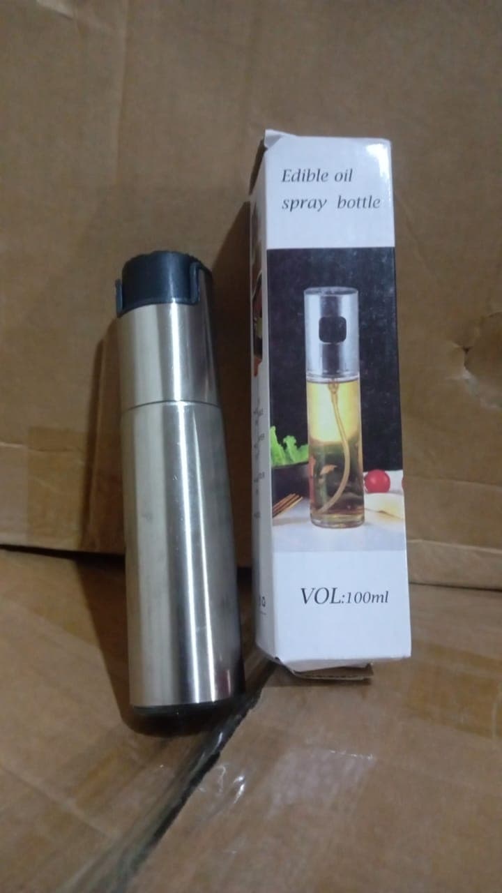 Oil Spray Bottle for Dosa | Food Grade Stainless Steel Glass Oil Spray Bottle (100 ML) thumbnail 9