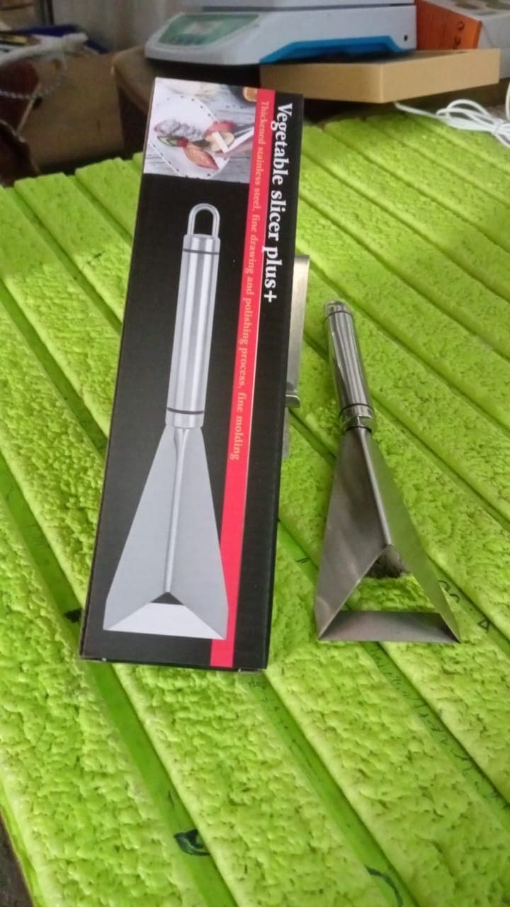 Stainless Steel Fruit Carving Knife - V Shape Channel Knife Tool (1 Pc) thumbnail 8