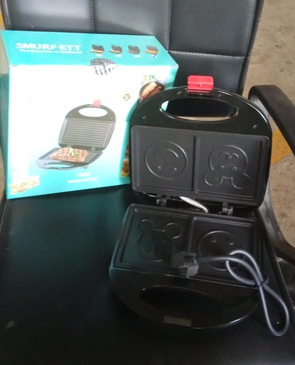 Double Sided Heating 750W Electric Sandwich Maker (1 Pc) thumbnail 10