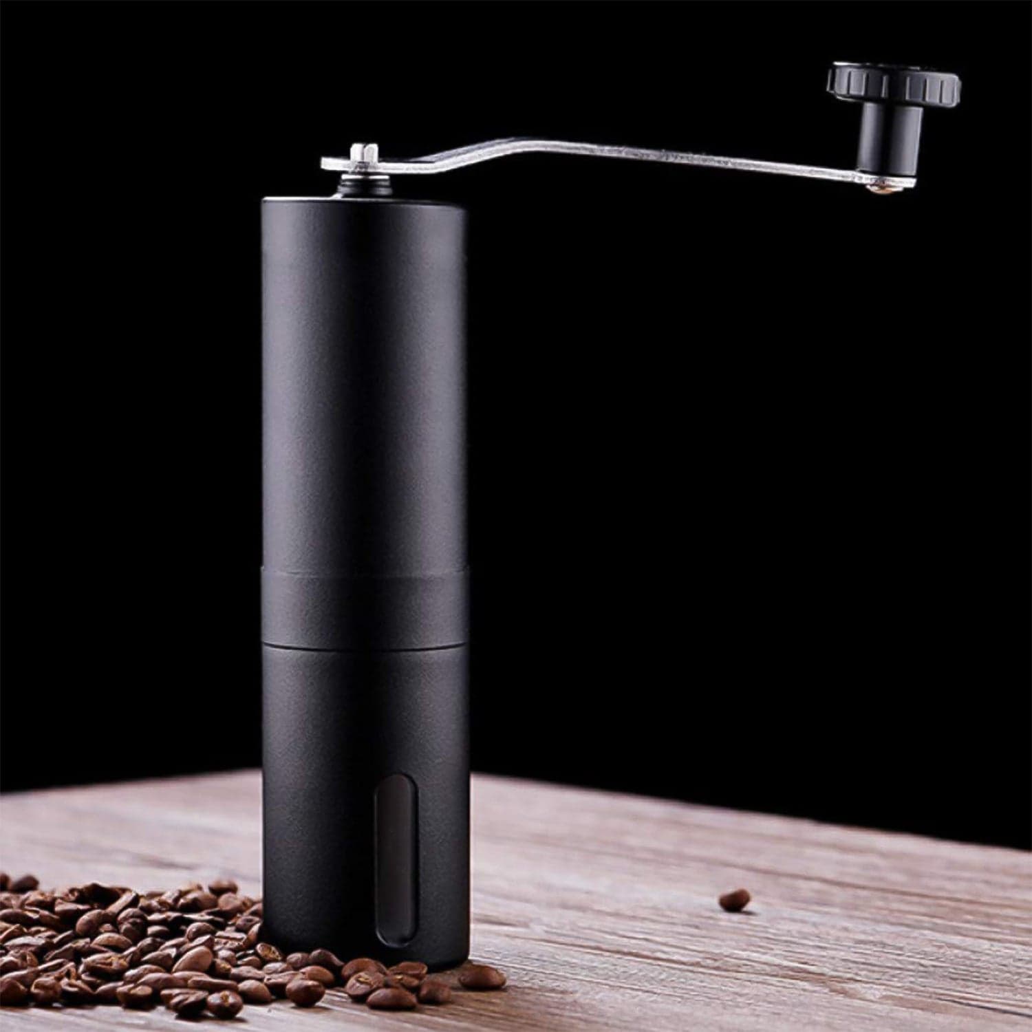Portable Stainless Steel Manual Coffee Grinder (1 Pc) thumbnail 1