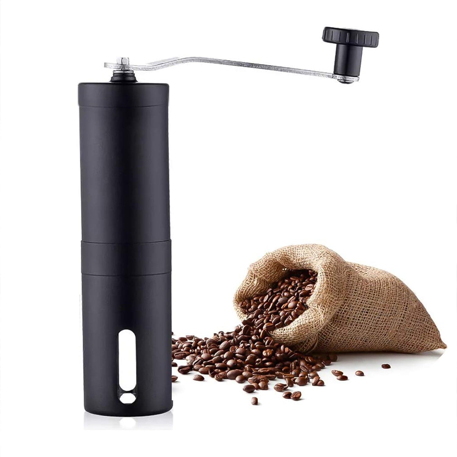 Portable Stainless Steel Manual Coffee Grinder (1 Pc) thumbnail 5
