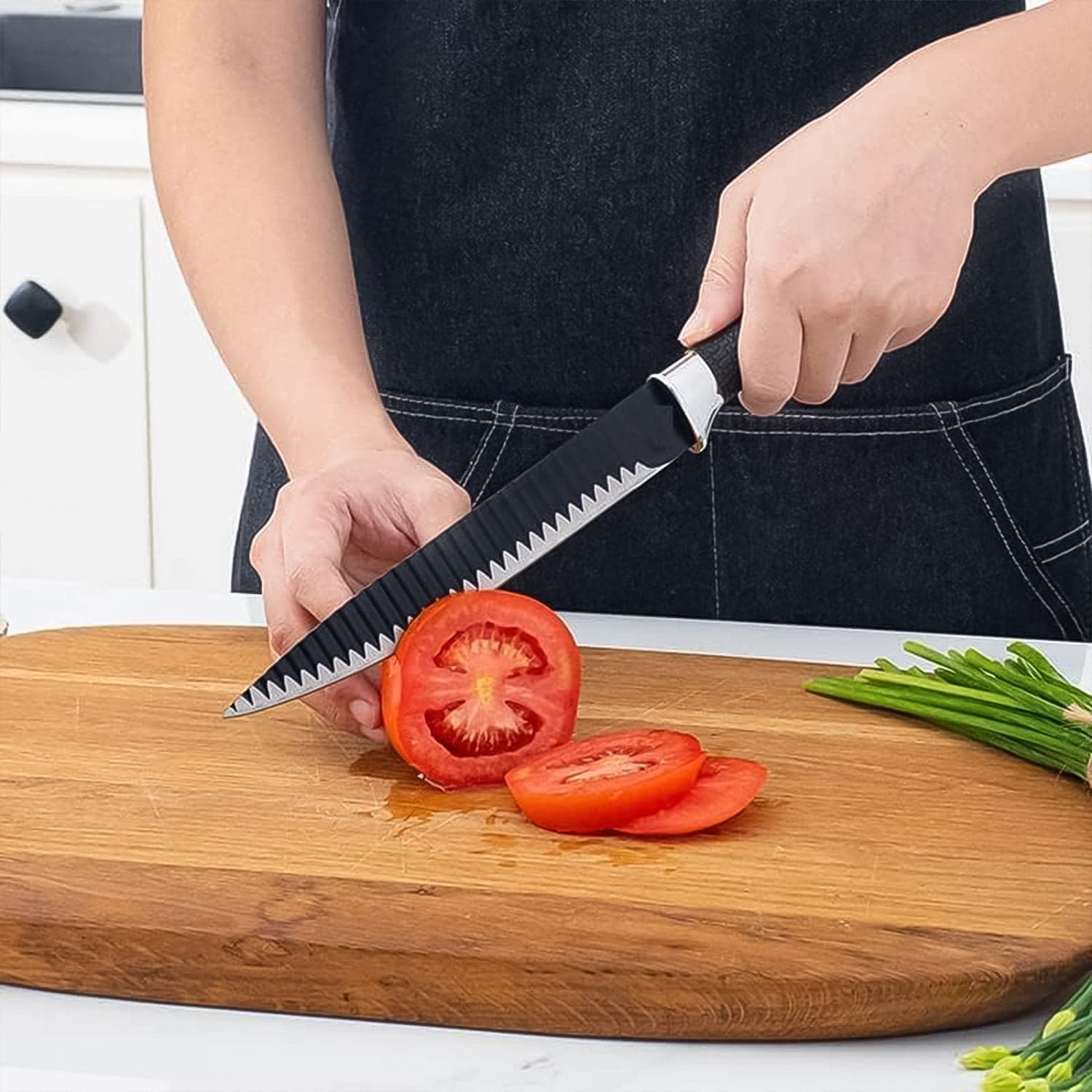 Stainless Steel Knife Set With Chef Peeler And Scissor (6 Pieces) thumbnail 7