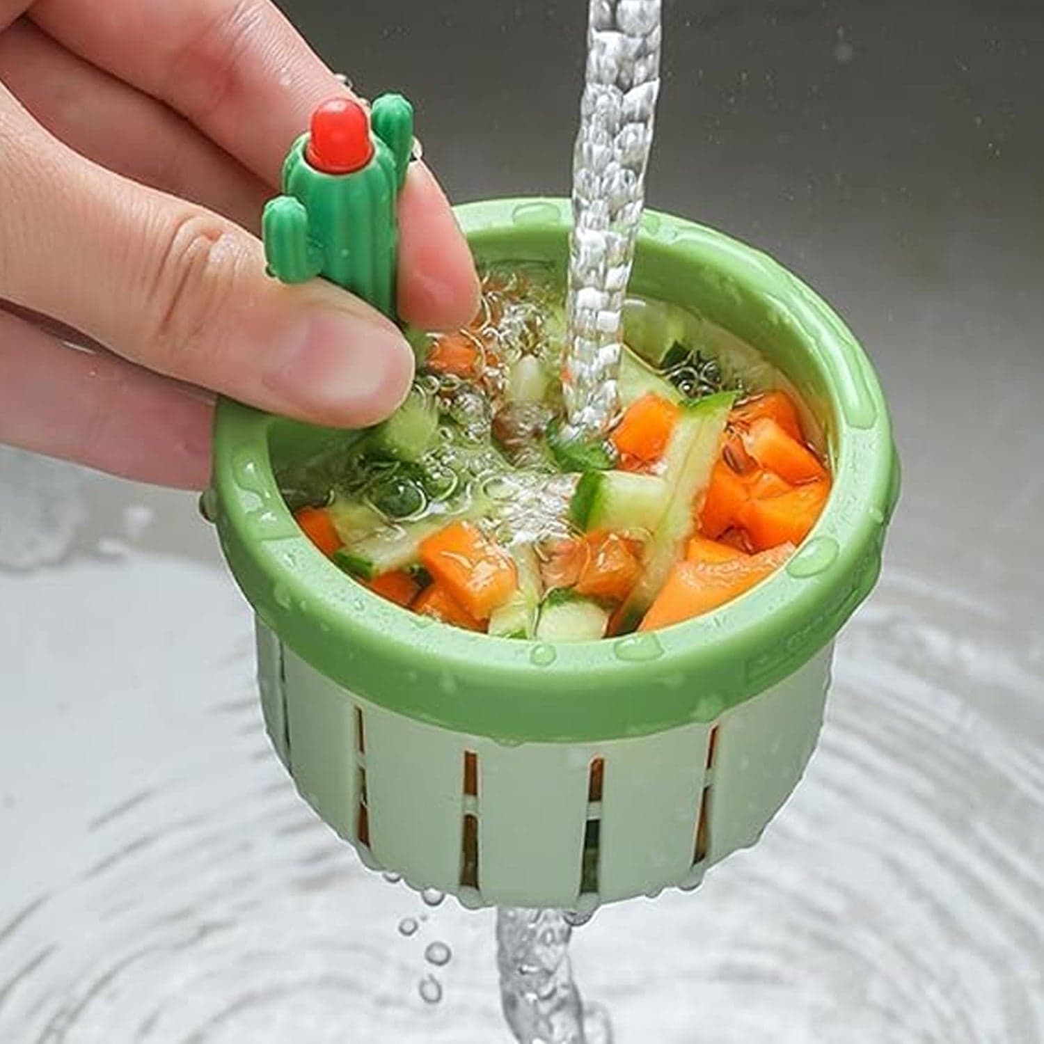 Plastic Kitchen Sink Drain Strainer (1 Pc) thumbnail 4