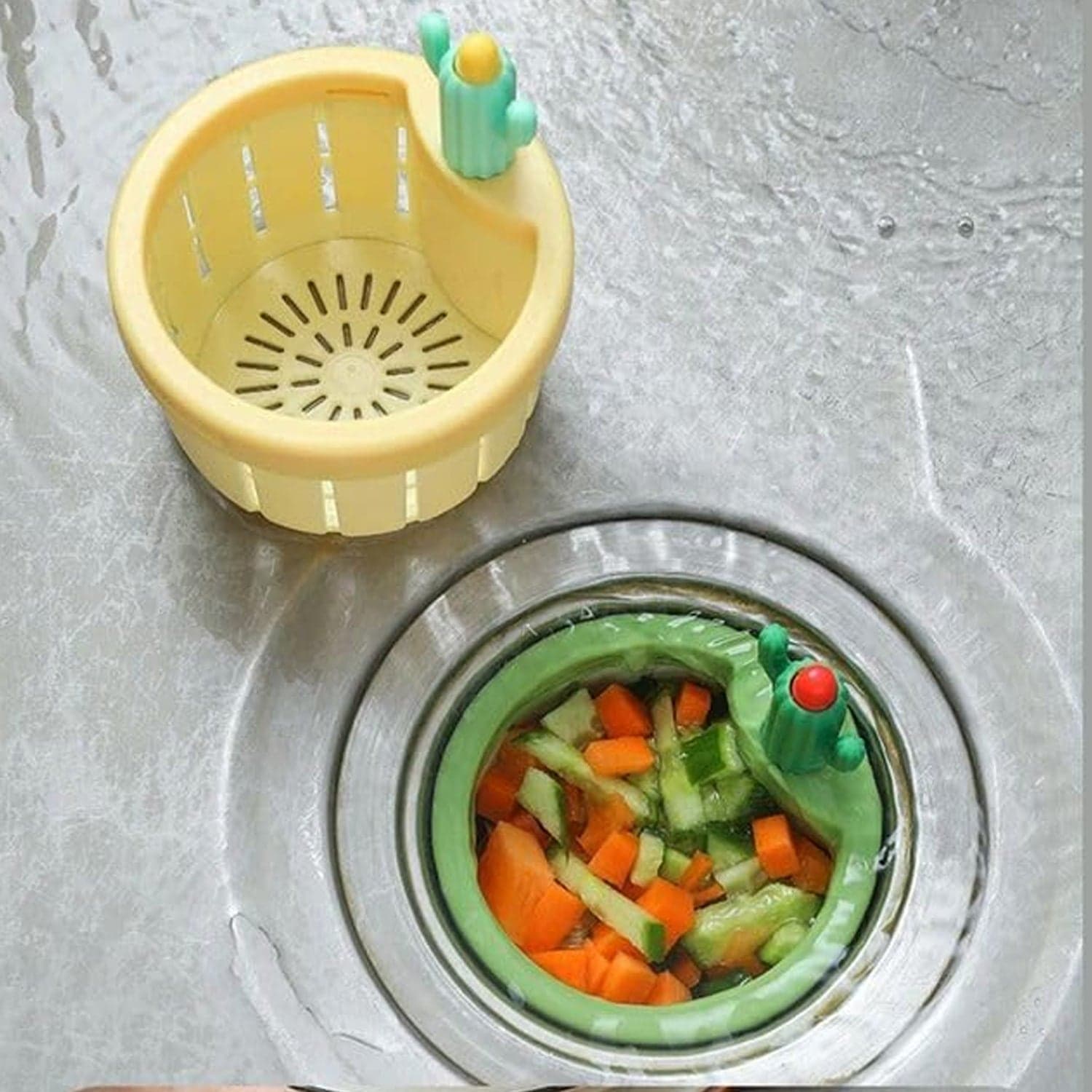 Plastic Kitchen Sink Drain Strainer (1 Pc) thumbnail 6