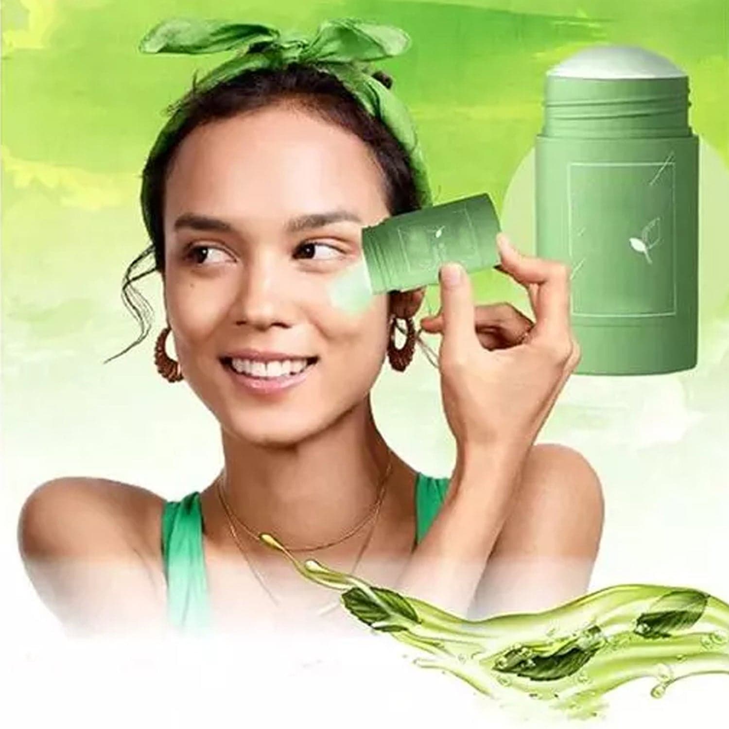 Green Tea Purifying Clay Stick Mask for Acne & Oil Control thumbnail 4