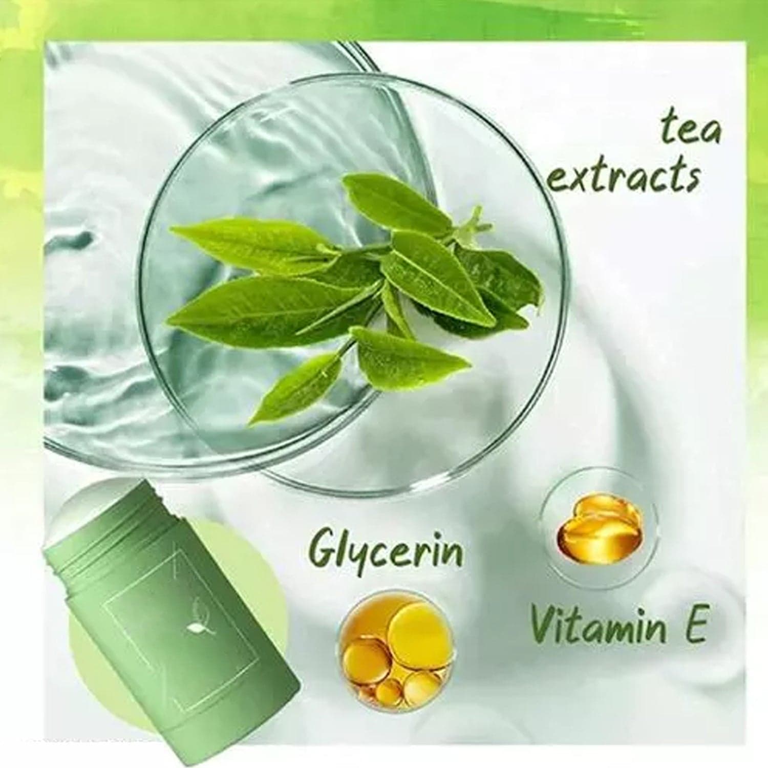Green Tea Purifying Clay Stick Mask for Acne & Oil Control thumbnail 6