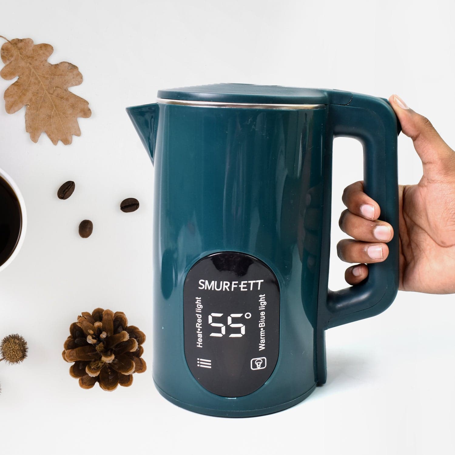 Temperature Display Electric Kettle 55 Degrees Constant Temperature Electric Kettle (1500W thumbnail 6