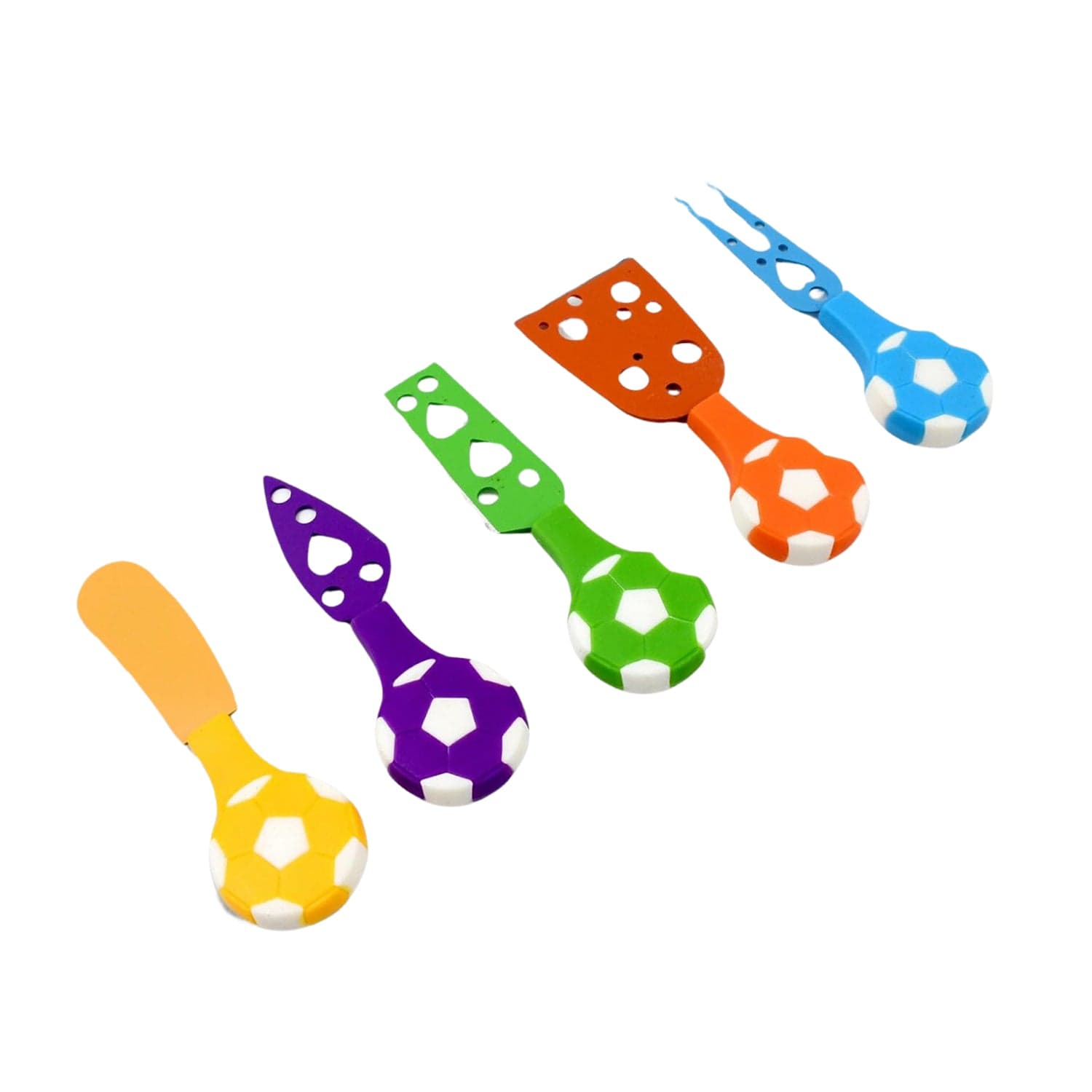 Football Soccer Cheese Knife Set (5 Pcs Set) thumbnail 1