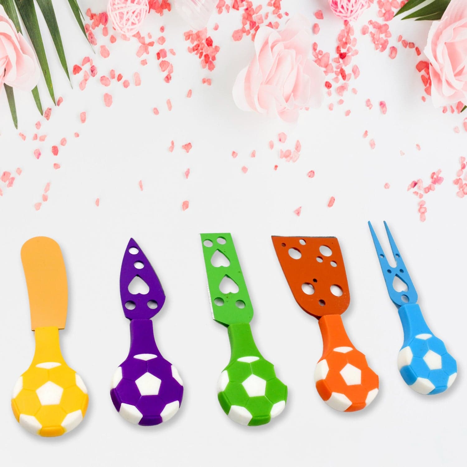 Football Soccer Cheese Knife Set (5 Pcs Set) thumbnail 4