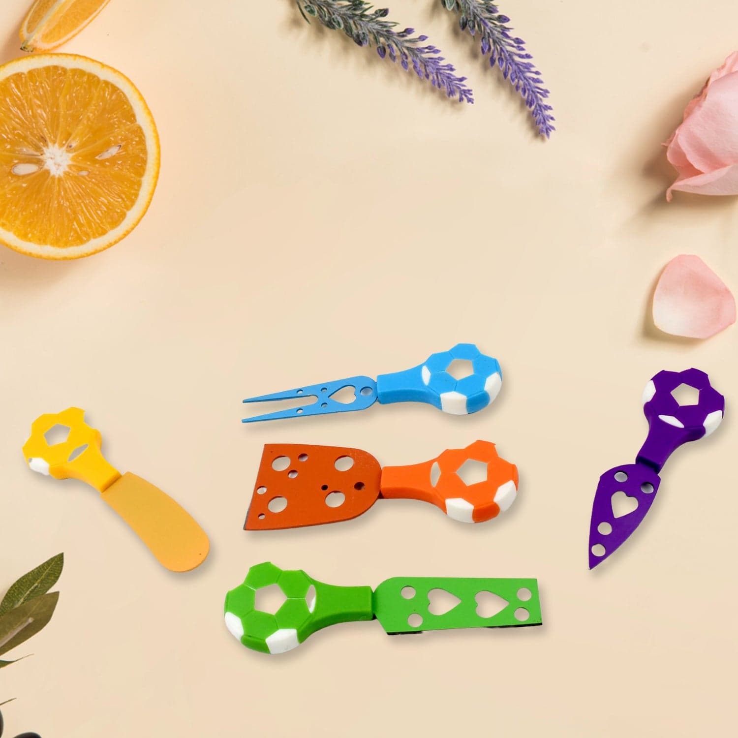 Football Soccer Cheese Knife Set (5 Pcs Set) thumbnail 7