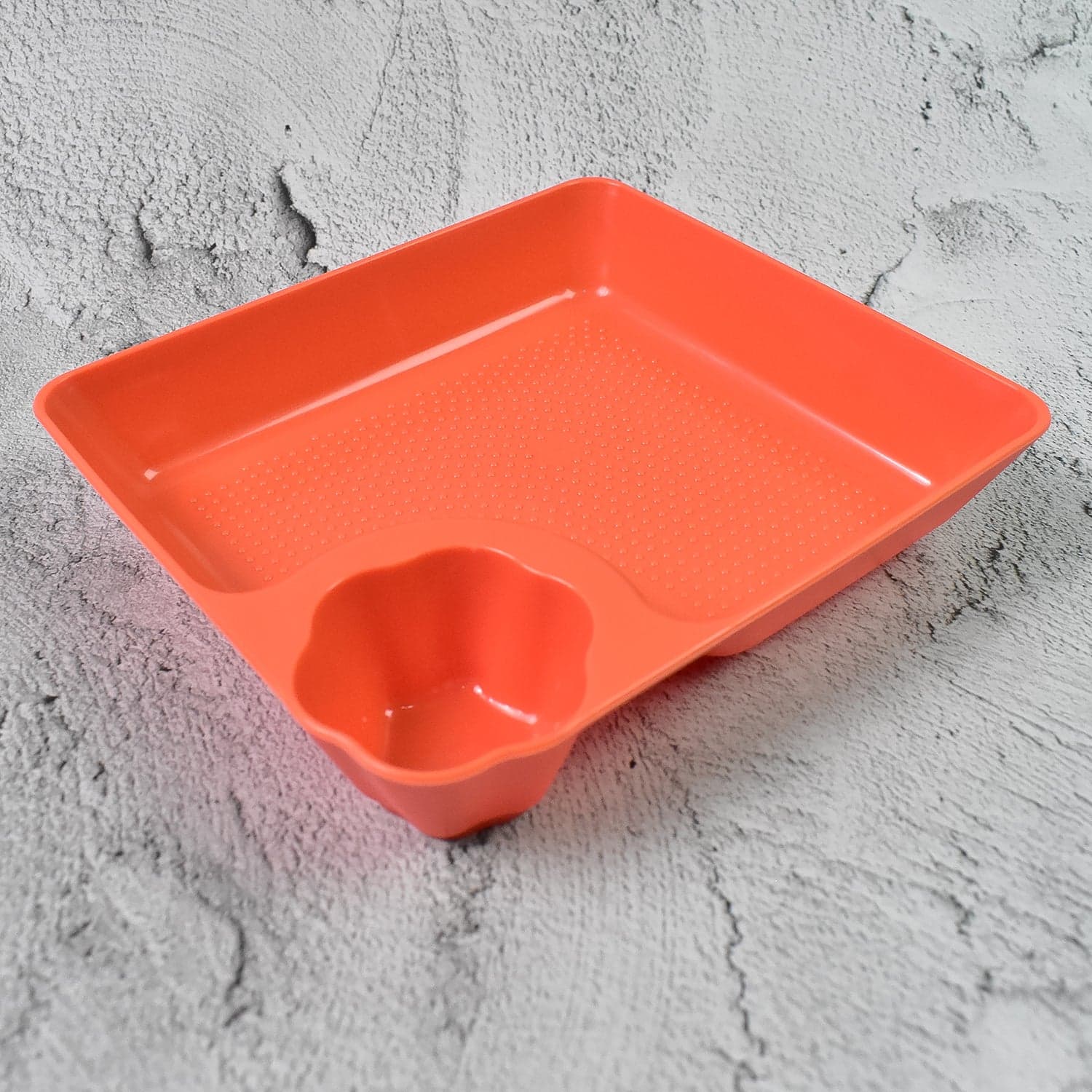 Plastic Plates with Dipping Saucer & Round Dip Part (1 Pc / 18—16 Cm / 1 Pc) thumbnail 5