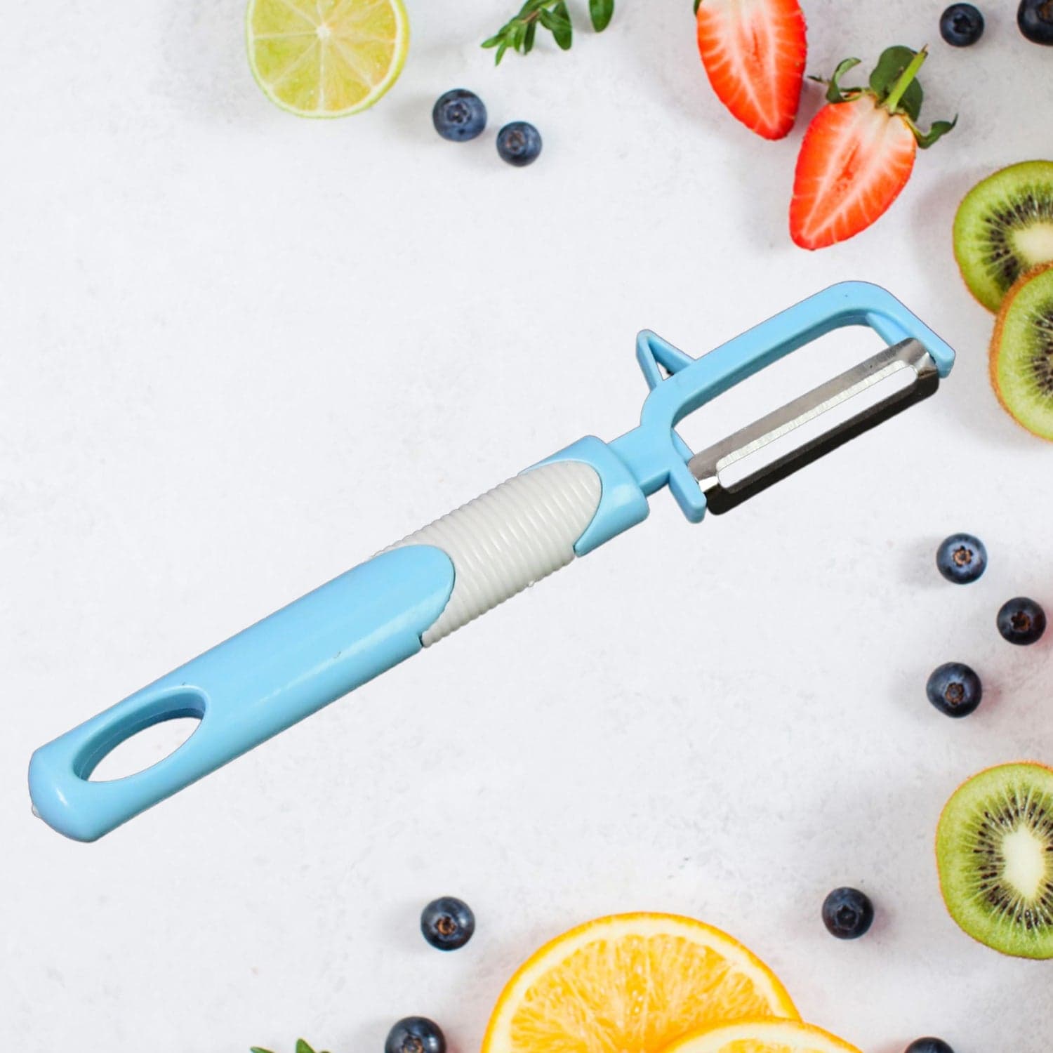 Multifunction Peeler Slicer with Plastic Handle (1 Pc / Mix Color) thumbnail 6