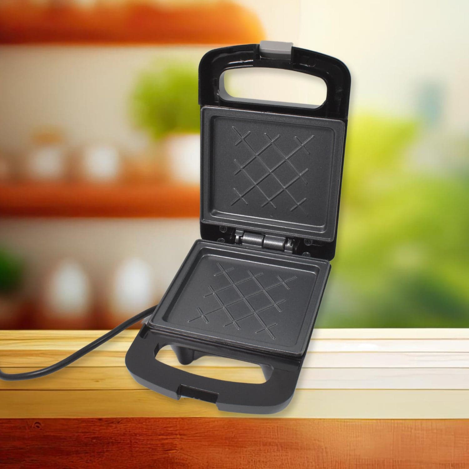 Sandwich Maker Makes Sandwich Non-Stick Plates (1 Pc / 500w) thumbnail 3
