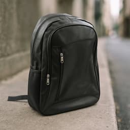 Slim, Durable Water-Resistant Unisex Laptop Backpack of College Bag