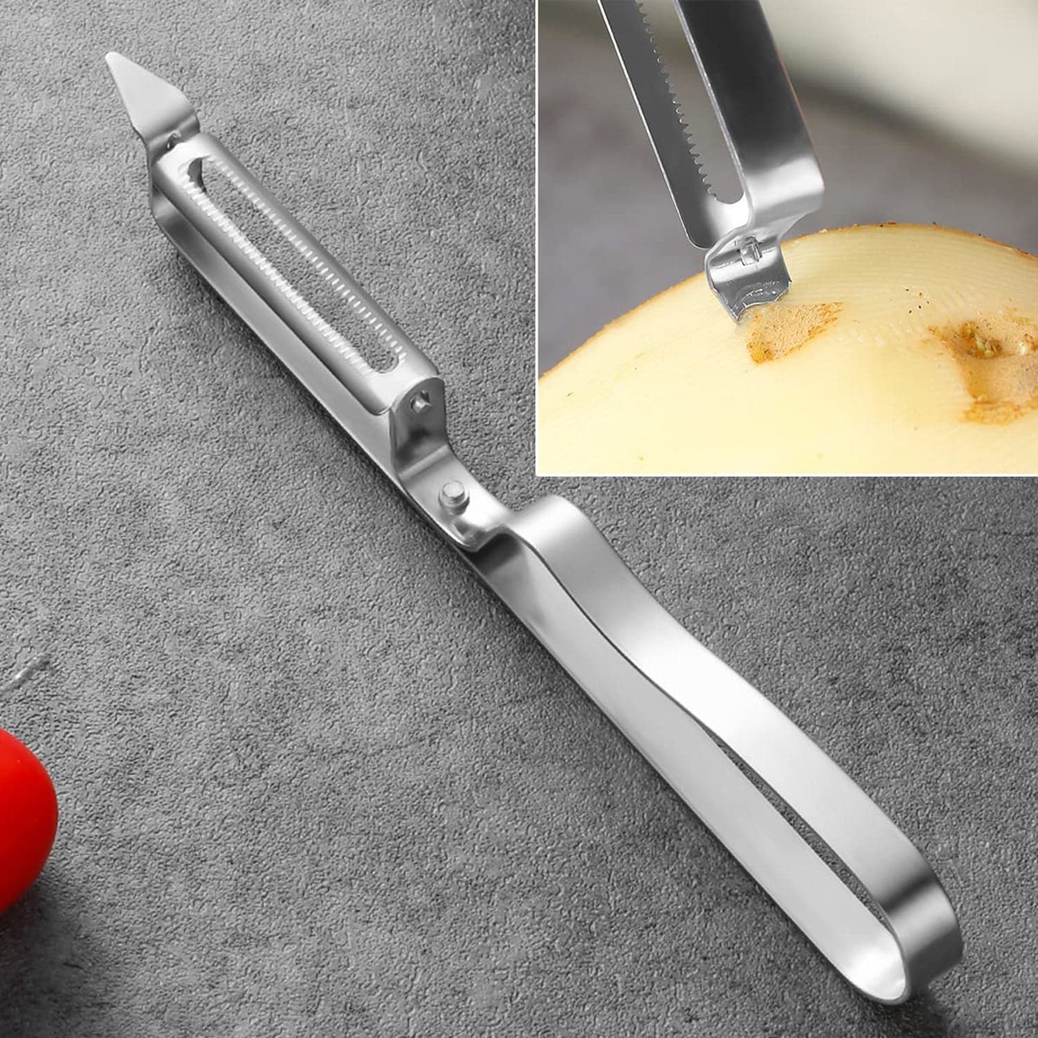 Multifunctional Peeler, Grater for Vegetable Fruit (3 Pcs Set) thumbnail 6
