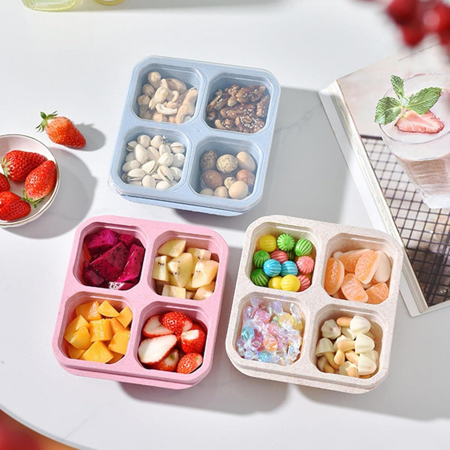 4 Compartment Food Storage Containers (1 Pc) thumbnail 9