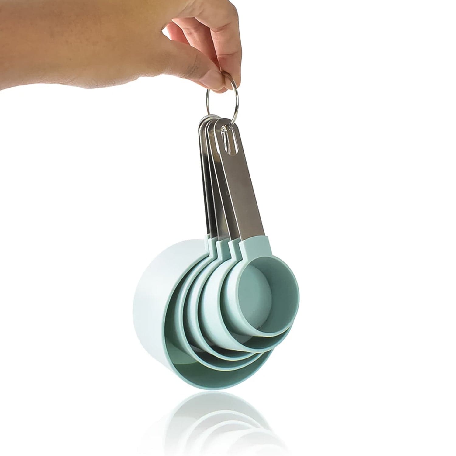 Stainless Steel and Plastics Measuring Cups (5 Pcs Set) thumbnail 5