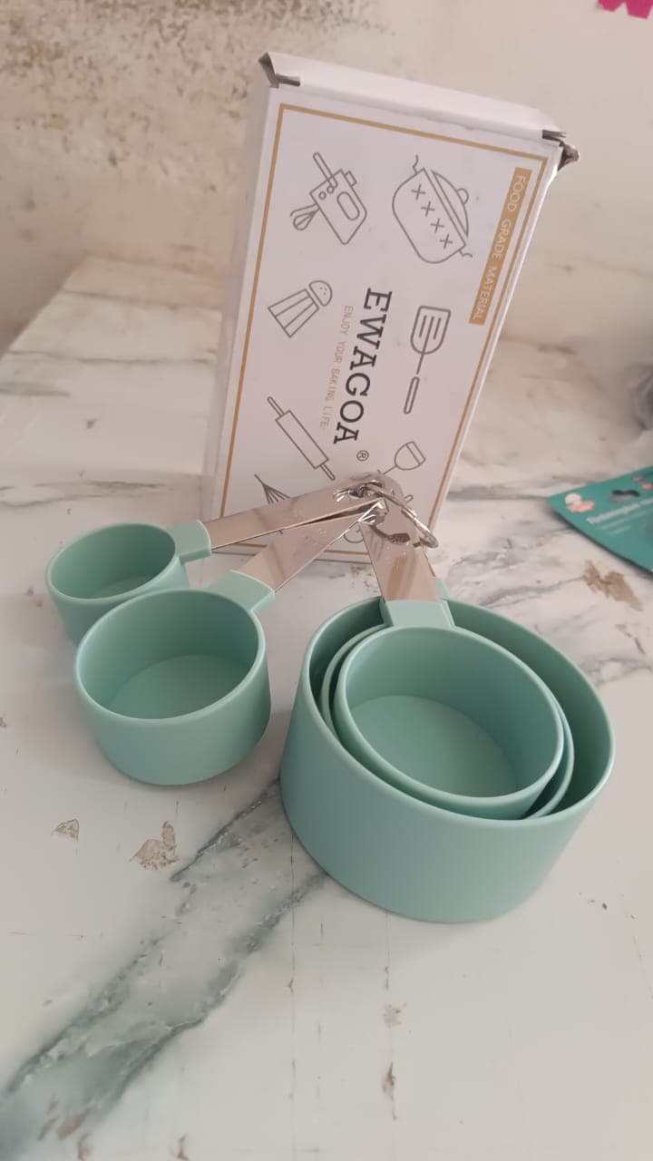 Stainless Steel and Plastics Measuring Cups (5 Pcs Set) thumbnail 8