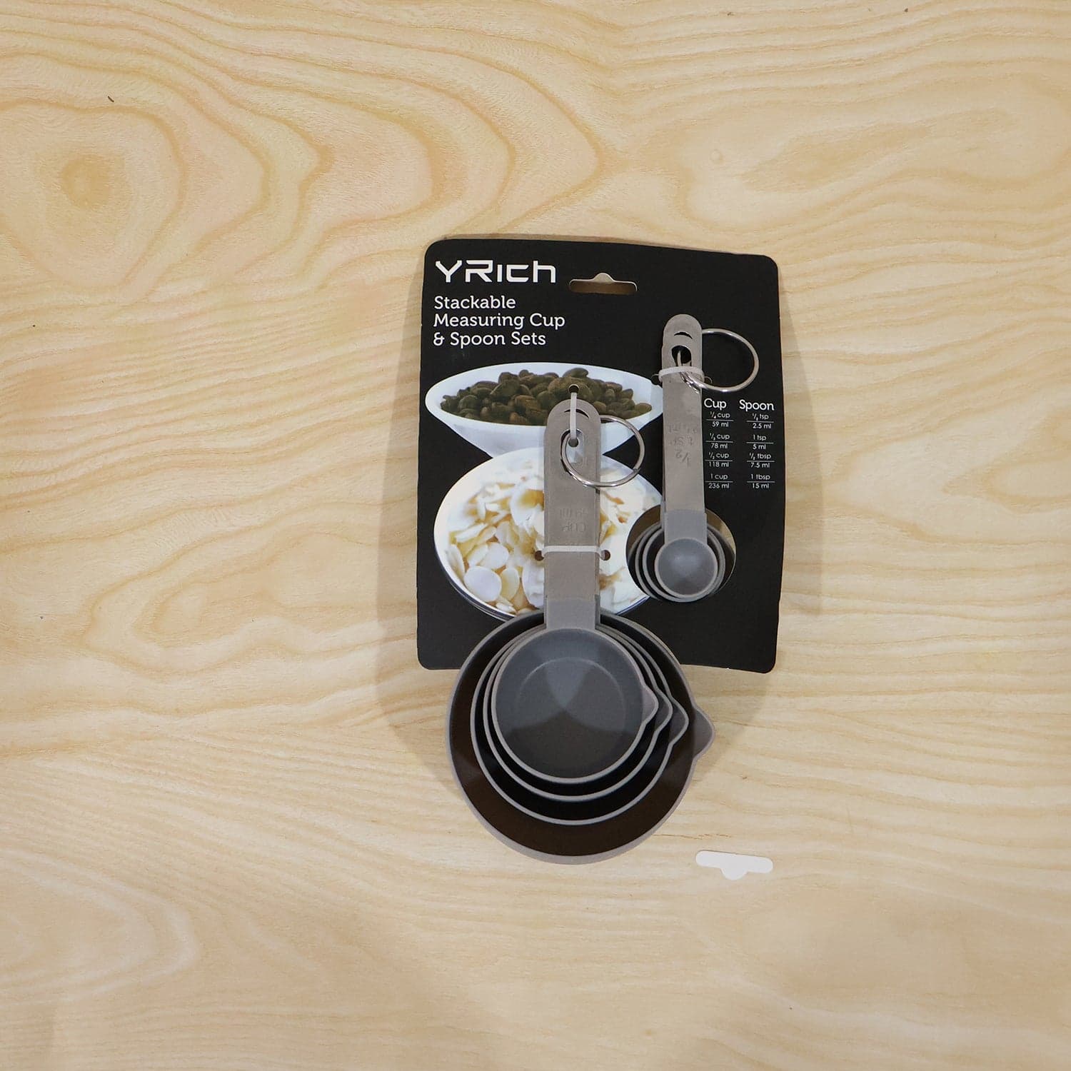 Plastic Measuring Cups and Spoons Set the Accurate Kitchen Tools thumbnail 9