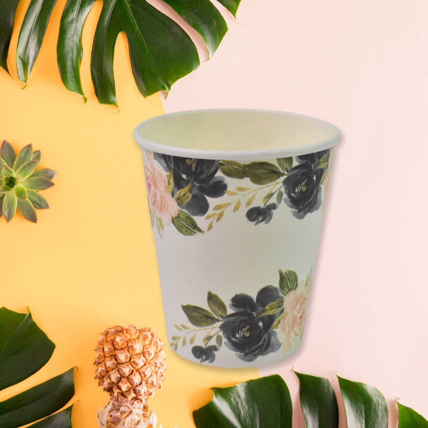 Disposable Paper Cups, Disposable Tea, Coffee Cups (10 Pcs Set / Mix Color & Design) thumbnail 6