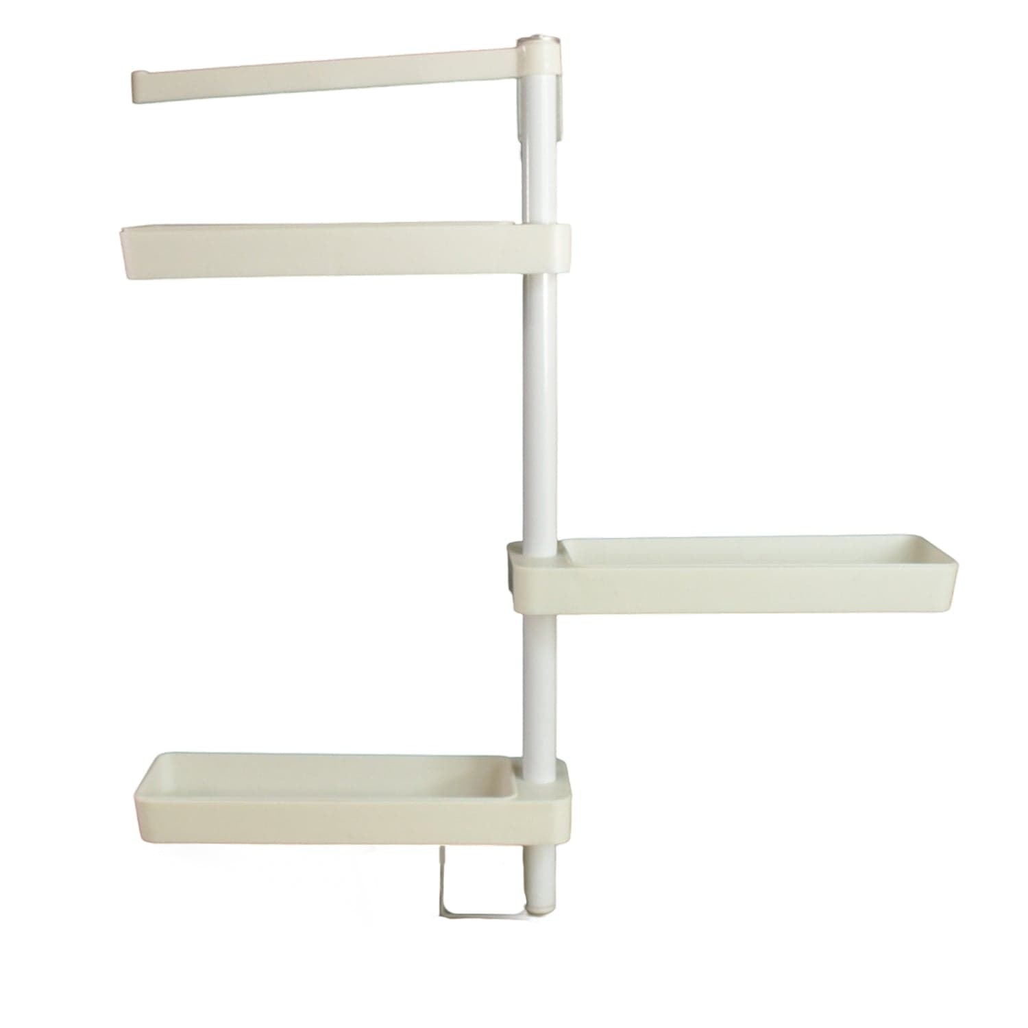 Kitchen Organization Rotating Shelf Storage Racks Multipurpose Adjustable (1 Set) thumbnail 5