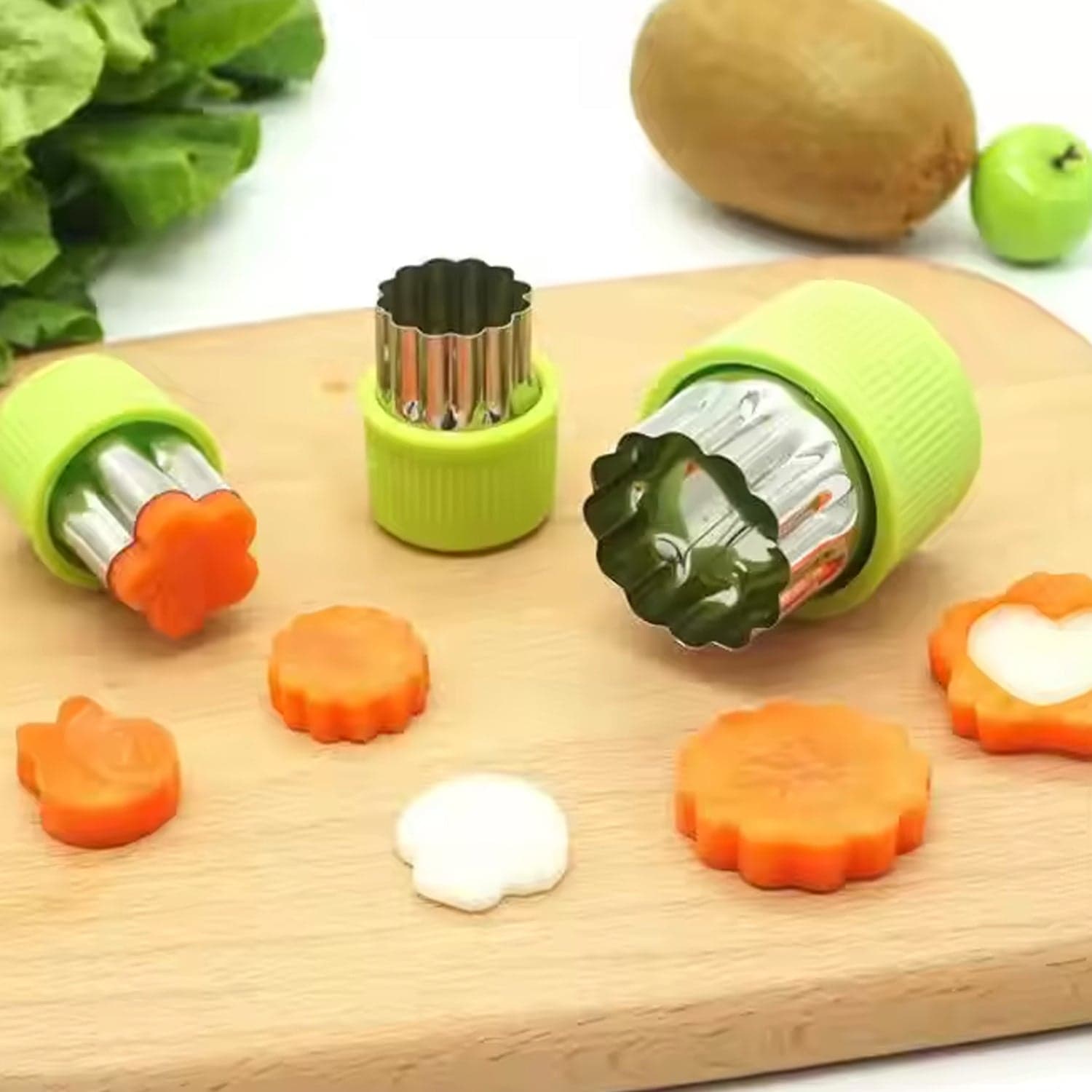 Stainless Steel Cookie Cutter Shapes Set, Baking Cooking Food Decoration (12 Pcs Set) thumbnail 7