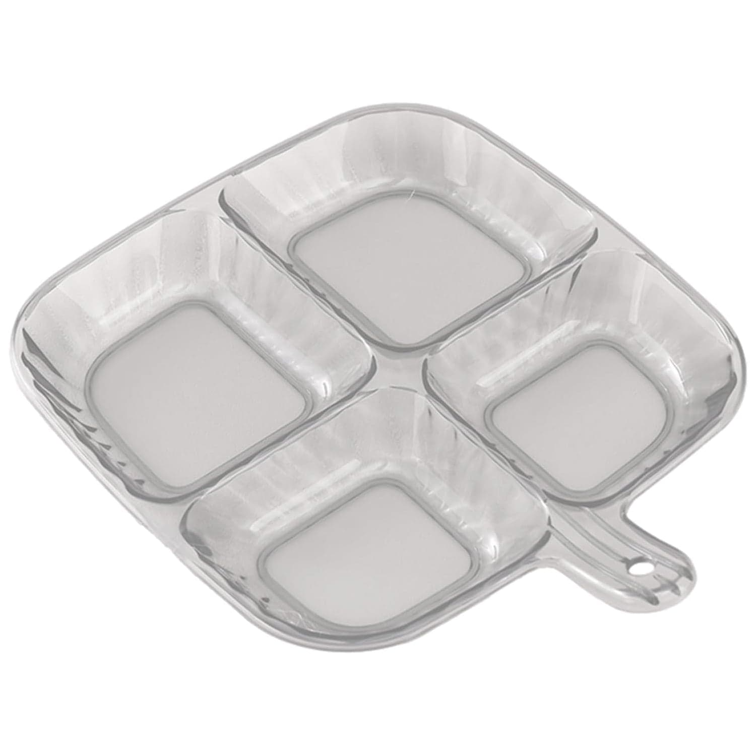 Plastic Kitchen Trays for Serving (4 Compartment / 1 Pc) thumbnail 5