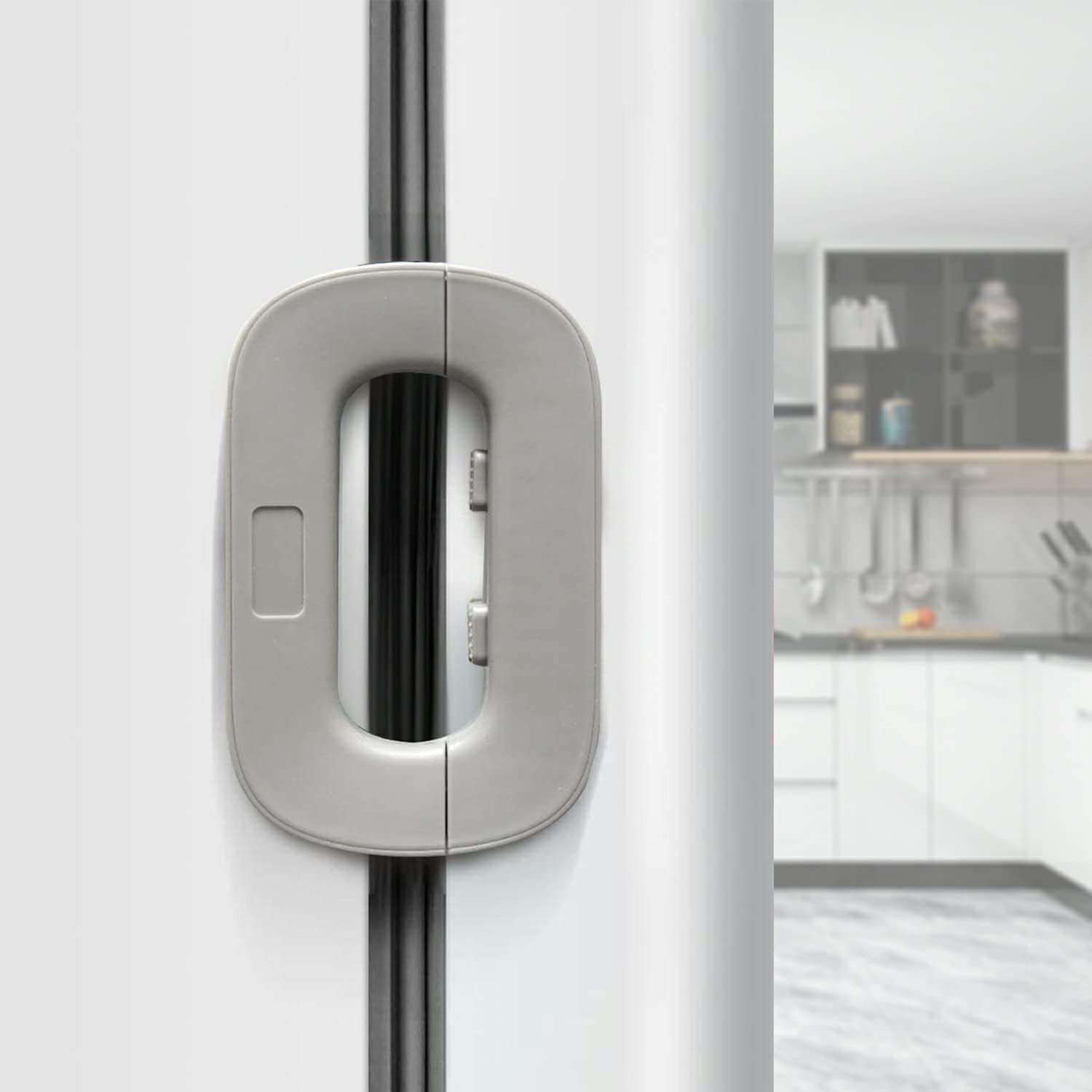Fridge Freezer Door Lock -Baby Safety Child Lock thumbnail 1