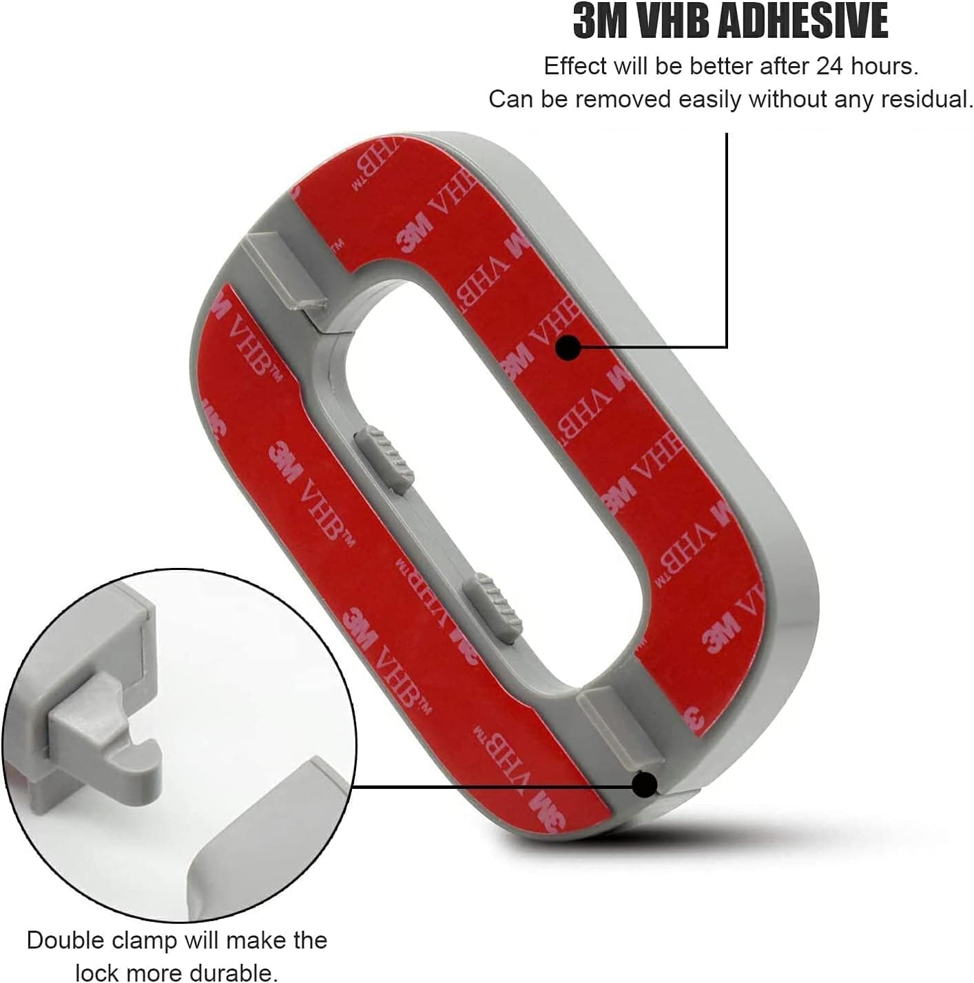 Fridge Freezer Door Lock -Baby Safety Child Lock thumbnail 4