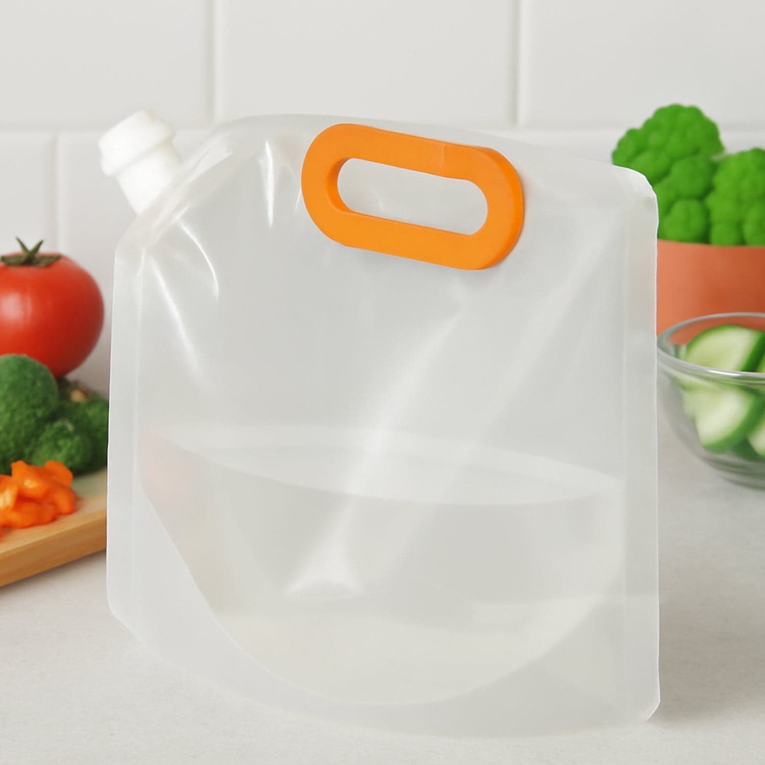 Airtight Refrigerator Storage Bags Food Storage Bag (25x21 Cm / 1 Pc) thumbnail 3