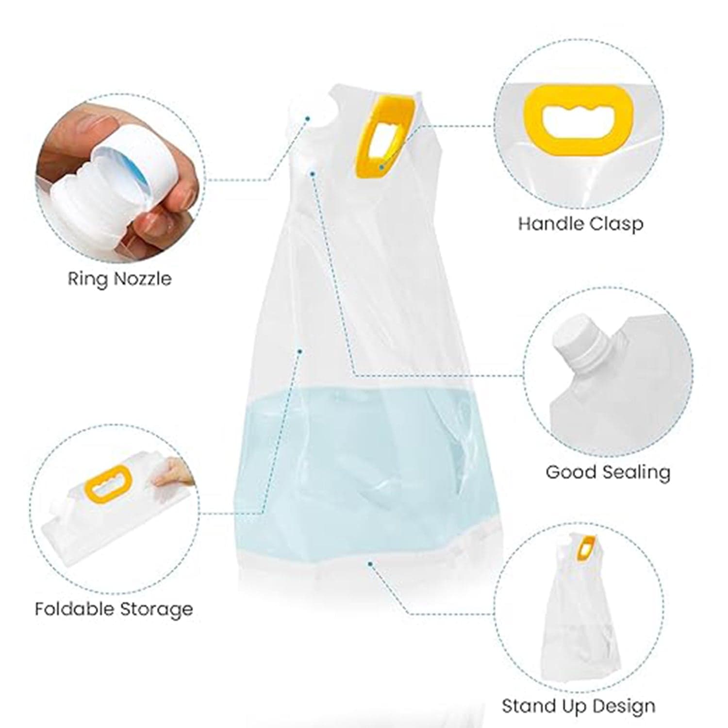 Airtight Refrigerator Storage Bags Food Storage Bag (30x24Cm / 1 pc) thumbnail 4