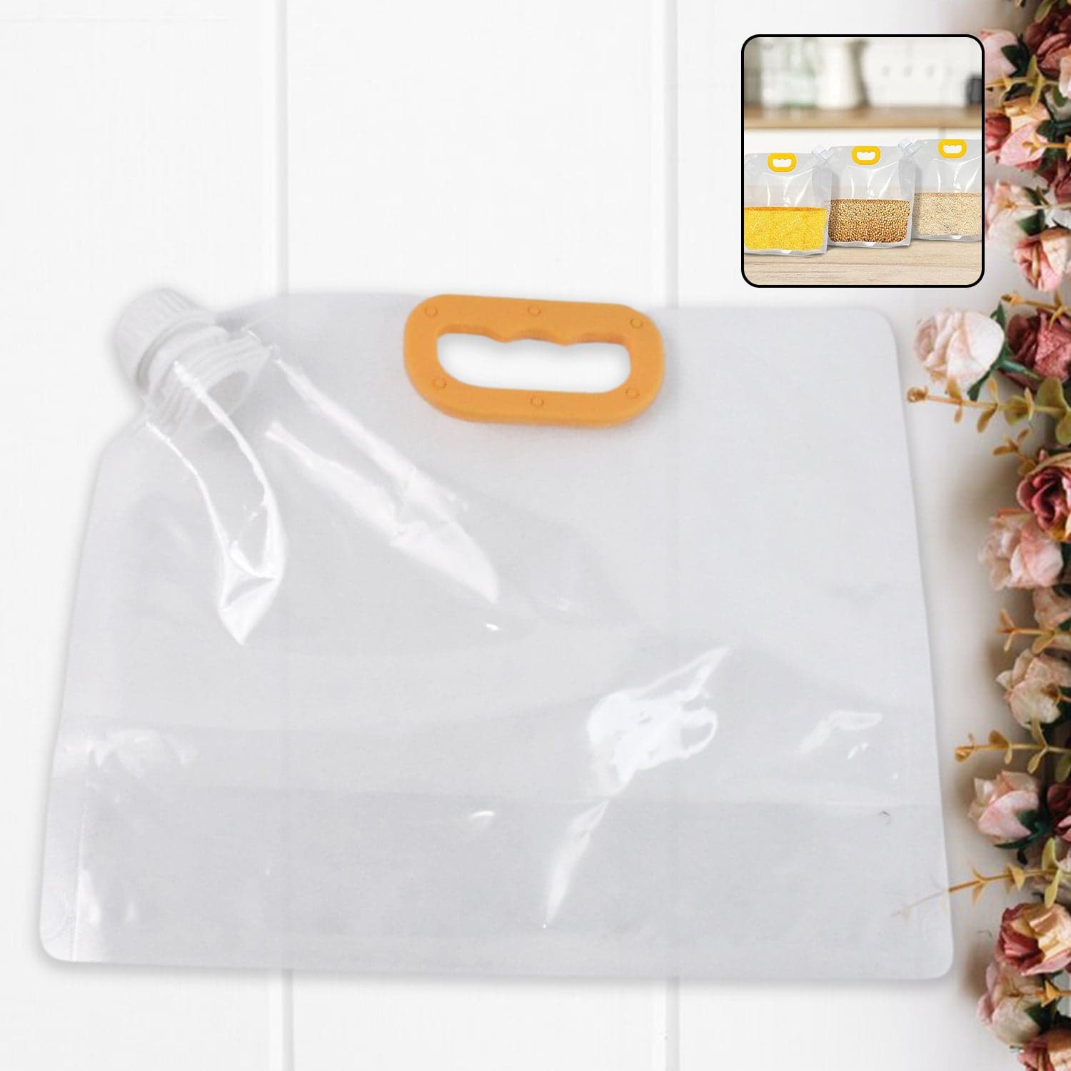 Airtight Refrigerator Storage Bags Food Storage Bag (30x24Cm / 1 pc) thumbnail 7